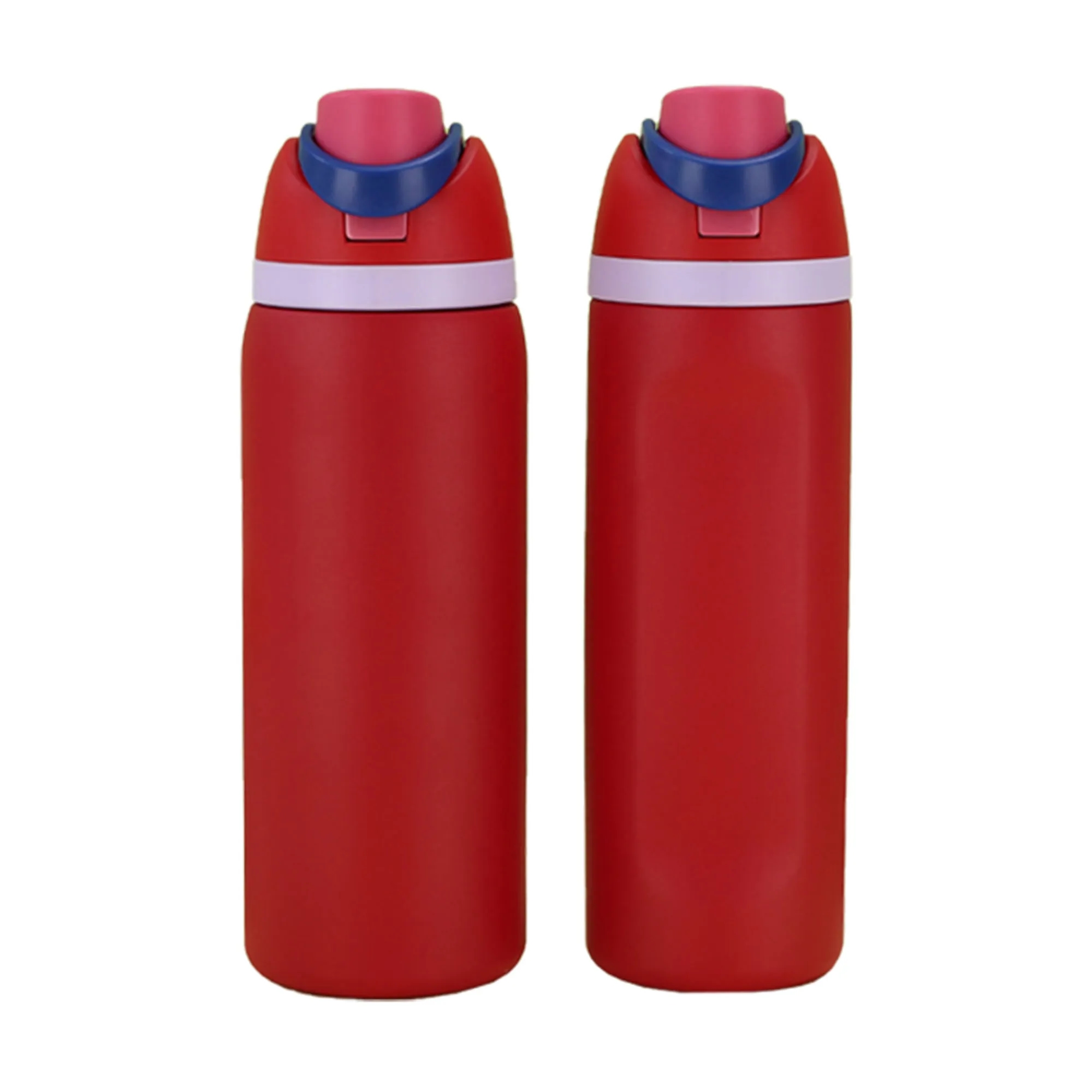 24 Oz Double Layer Insulated Water Bottle With Straw, custom water bottle with logo imprint 6