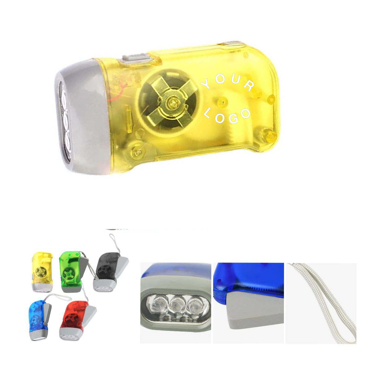 Compact Emergency Flashlight for Outdoor Survival 3