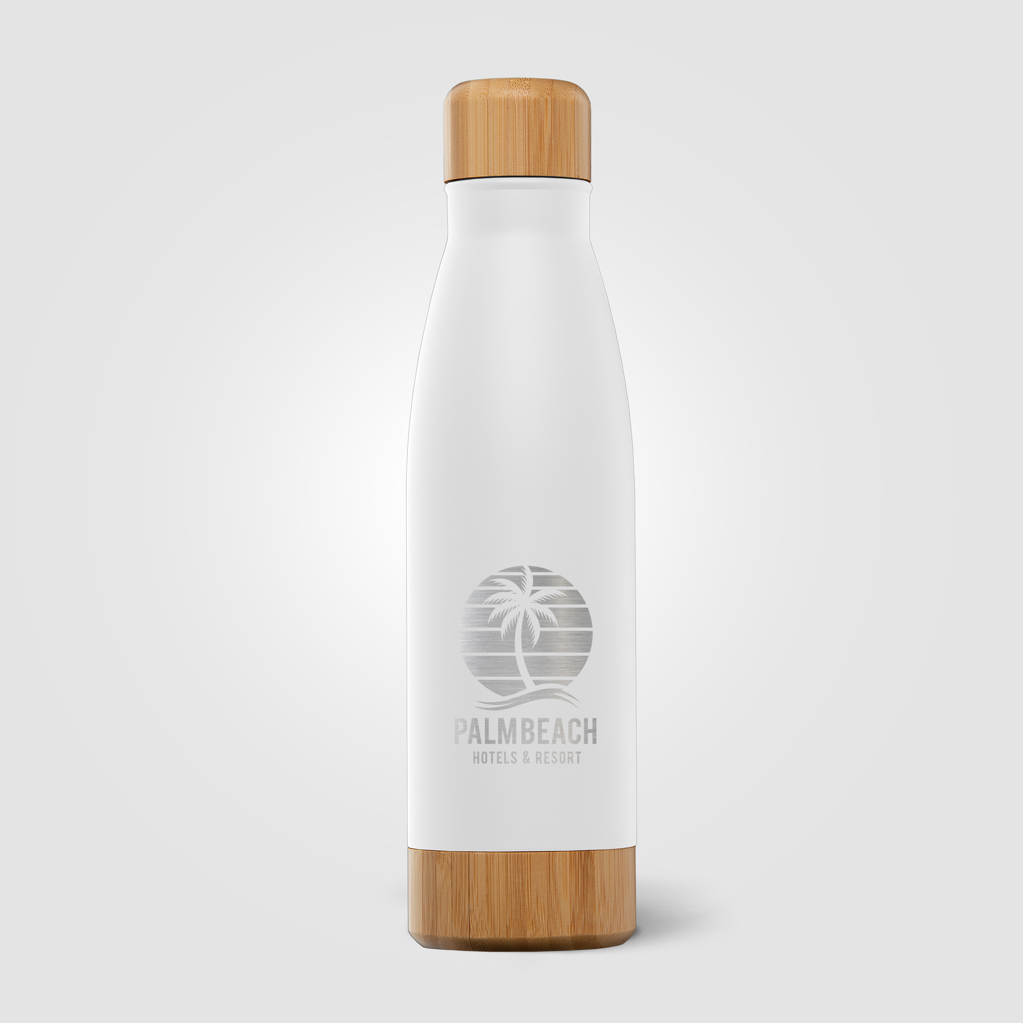 Ibiza Bamboo - 21 oz. Double-Wall Stainless Bottle 28
