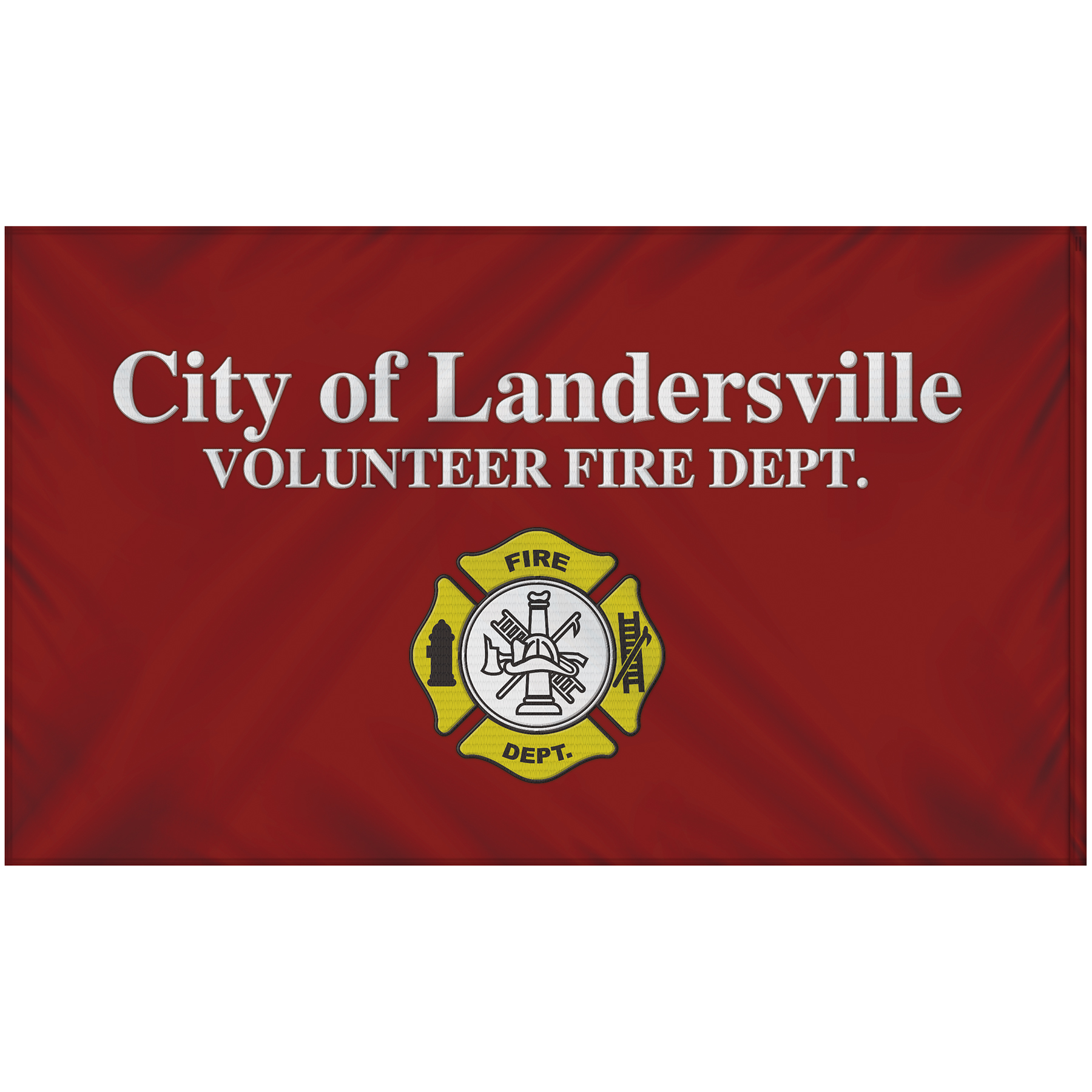 6' x 10' Double Sided Embroidered Flag with Pole Sleeve 4