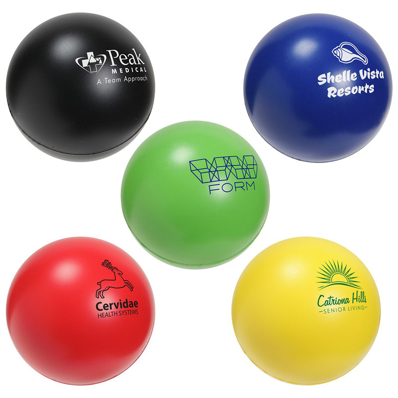Promotional Round Stress Relievers 6