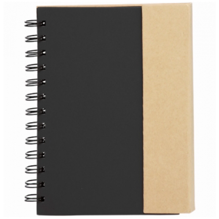 Eco Flip Top Notebook with Sticky Notes - 5.25" W x 7" H 5