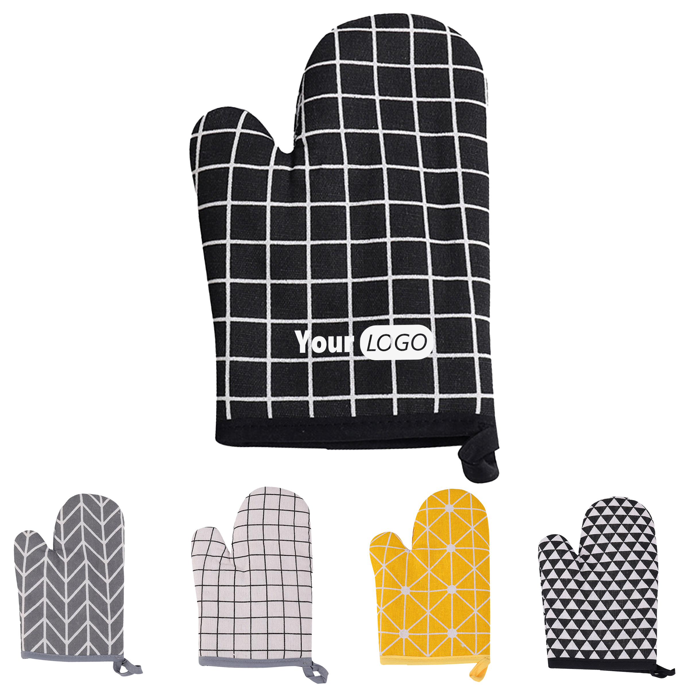 Cotton Custom Microwave Oven Gloves 2