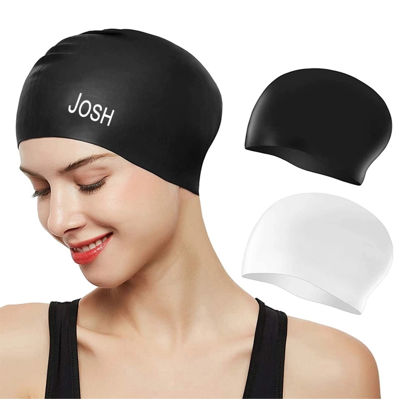 Durable Silicone Adult Swim High Elasticity Swimming Cap 1