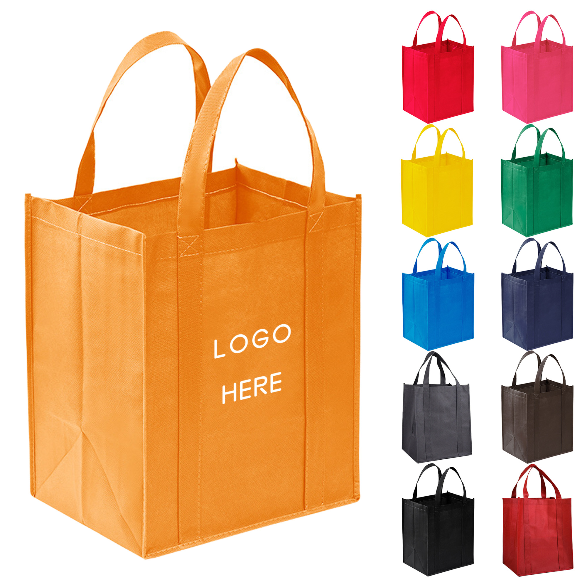 Durable Colorful Folding Grocery Bags 2