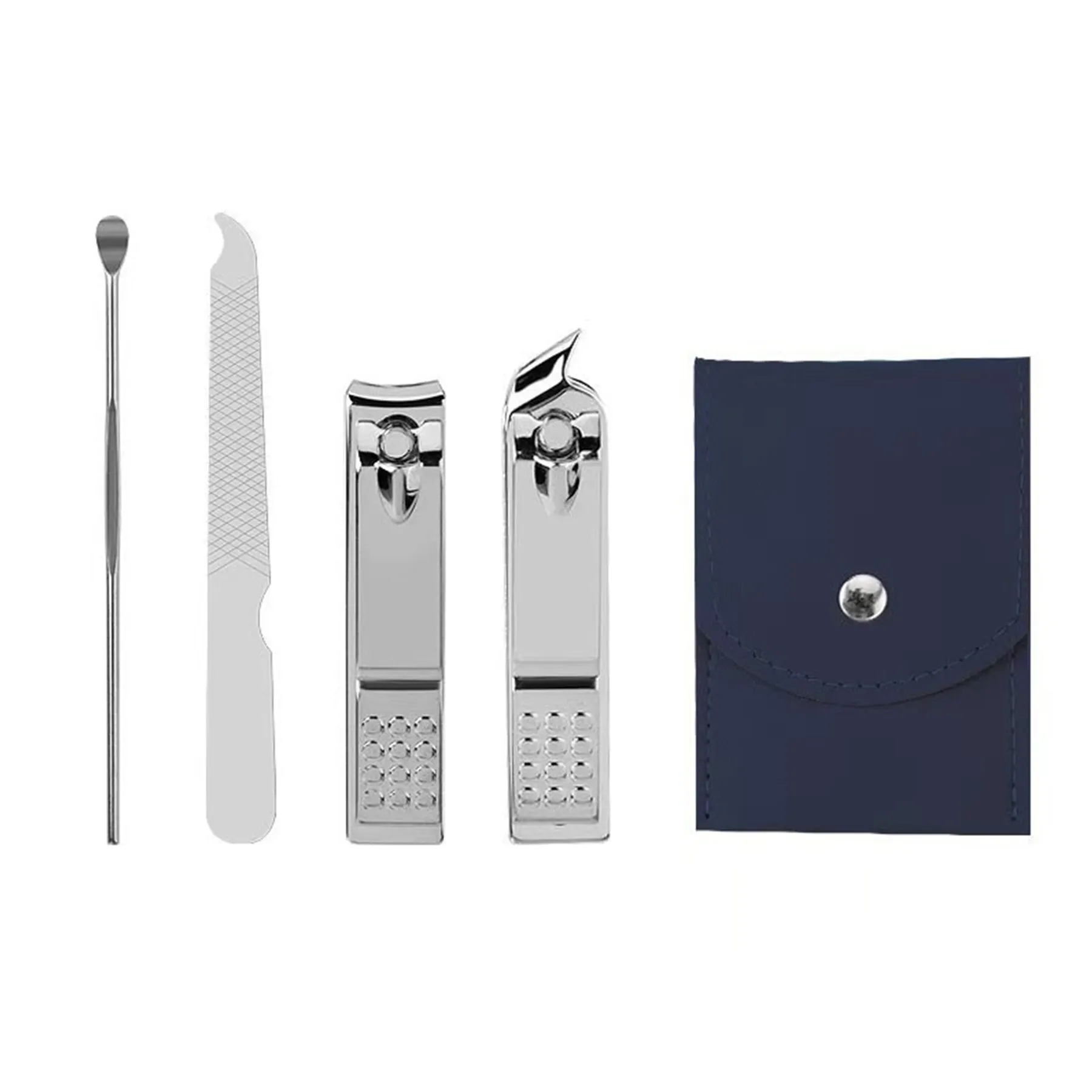 4 pcs Nail Clipper Set W/ Folding Bag 5