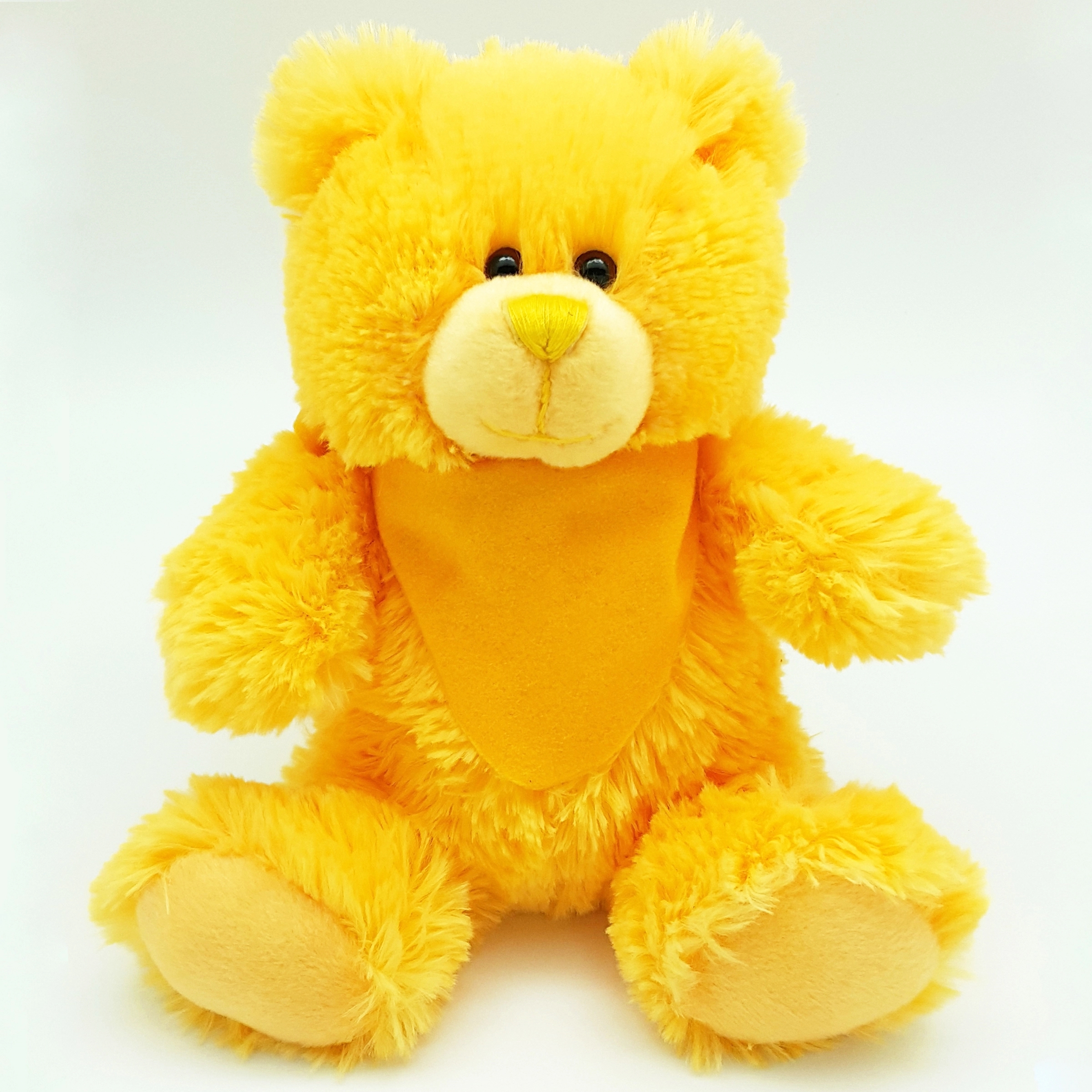 8" Bright Color Yellow Bear 9