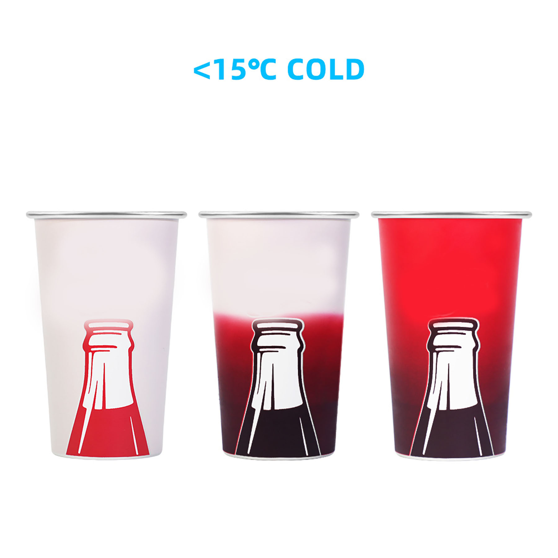 Color-changing Aluminum cup 5