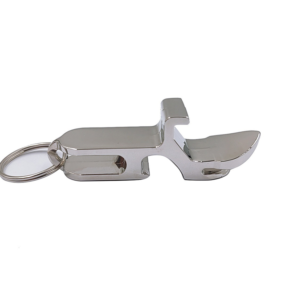Metal Bottle Opener W/Keychain 3