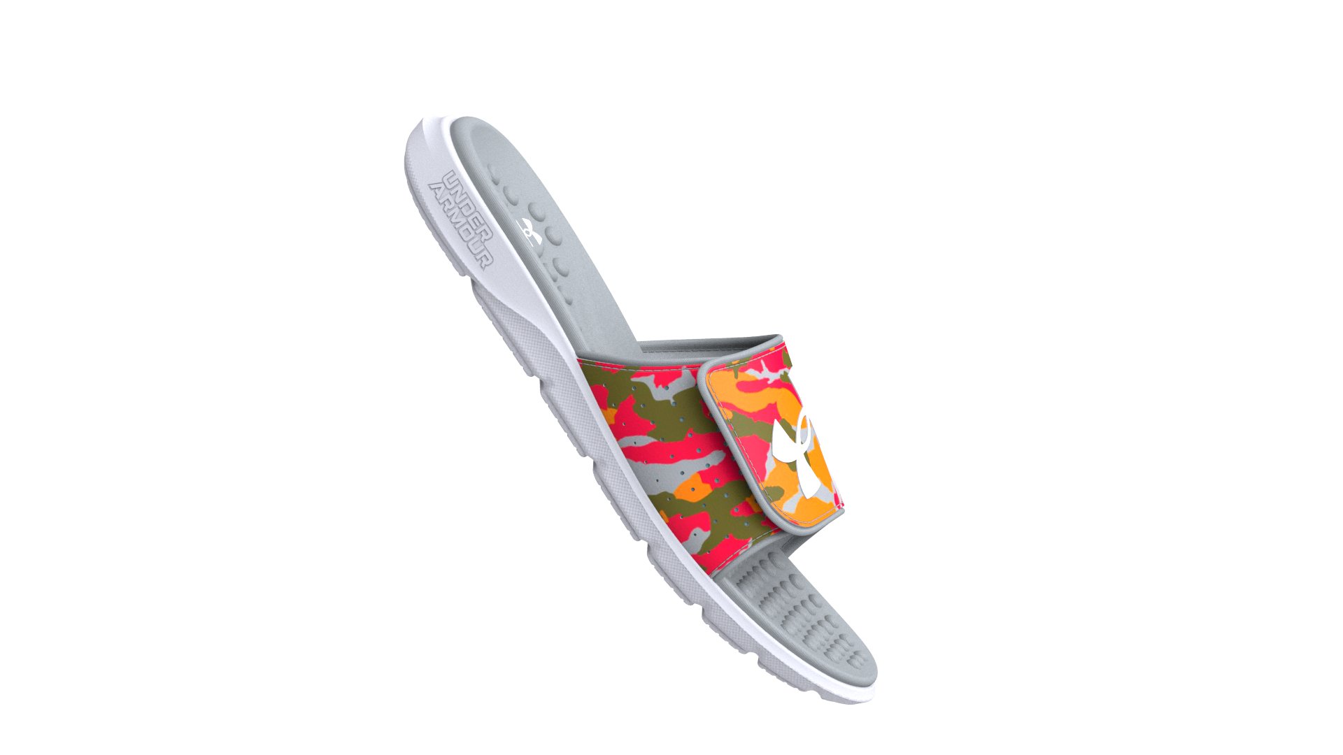 UA Ignite Pro Graphic Strap Men's Slides 14