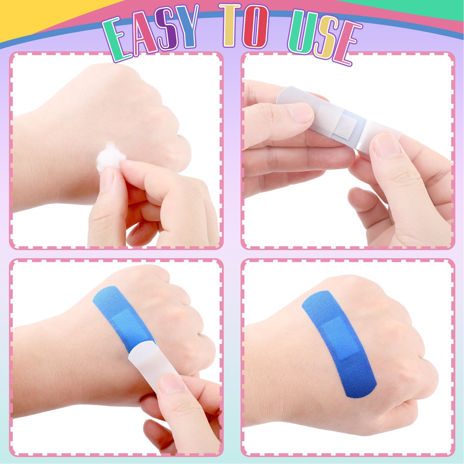 Colourful Bandages 4