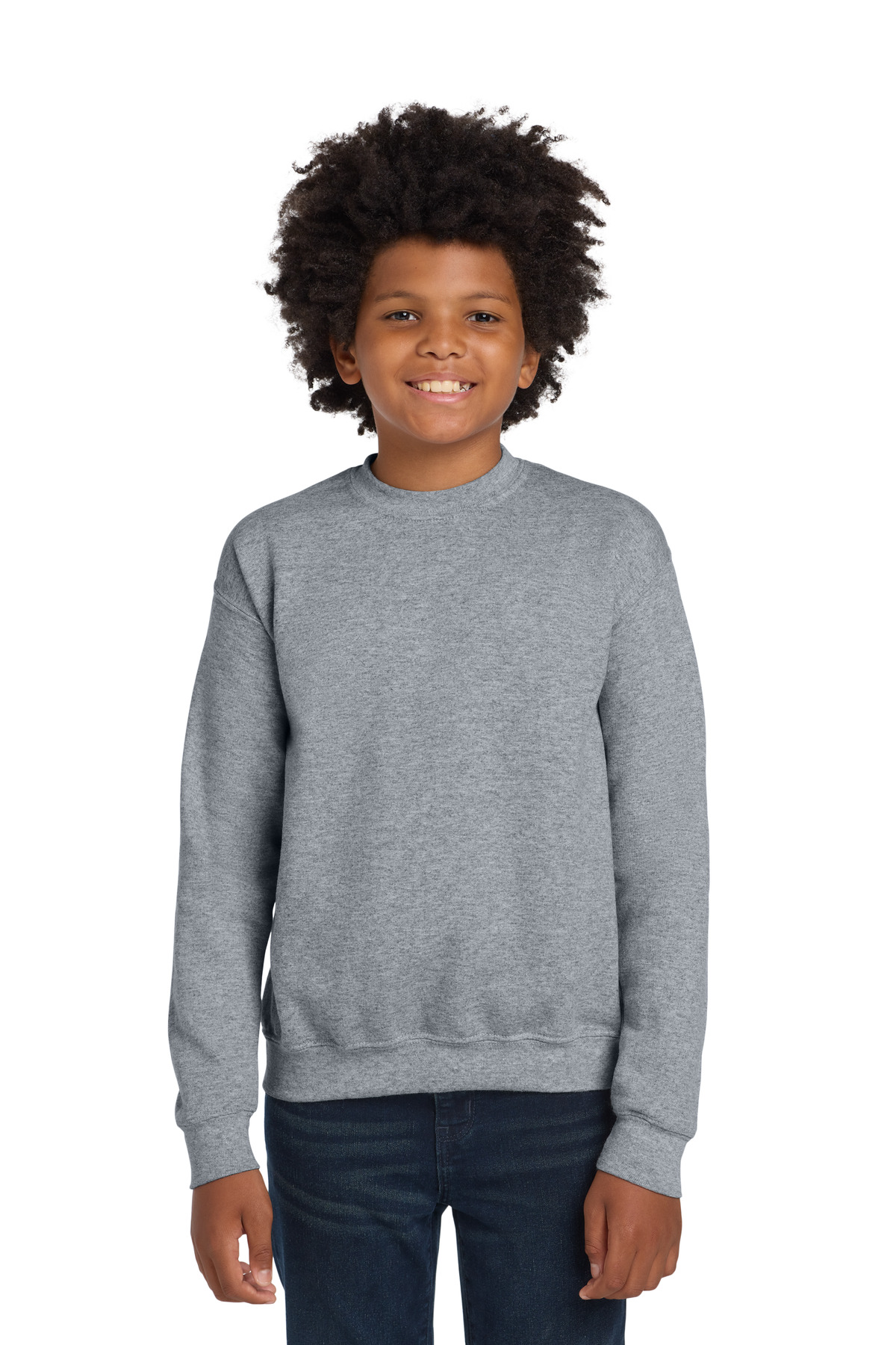 Gildan Youth Heavy Blend Crewneck Sweatshirt. 18000B 82
