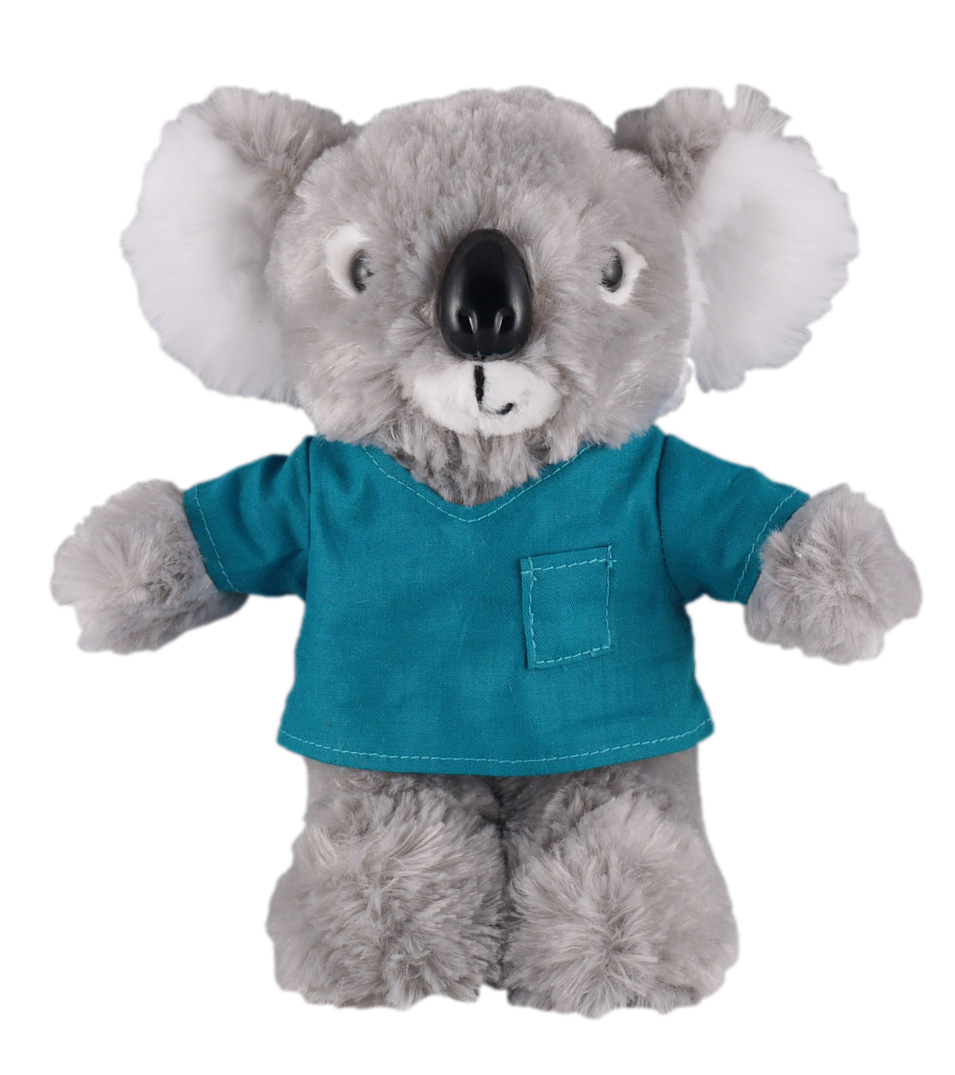 Soft Plush Stuffed Koala in scrub shirt