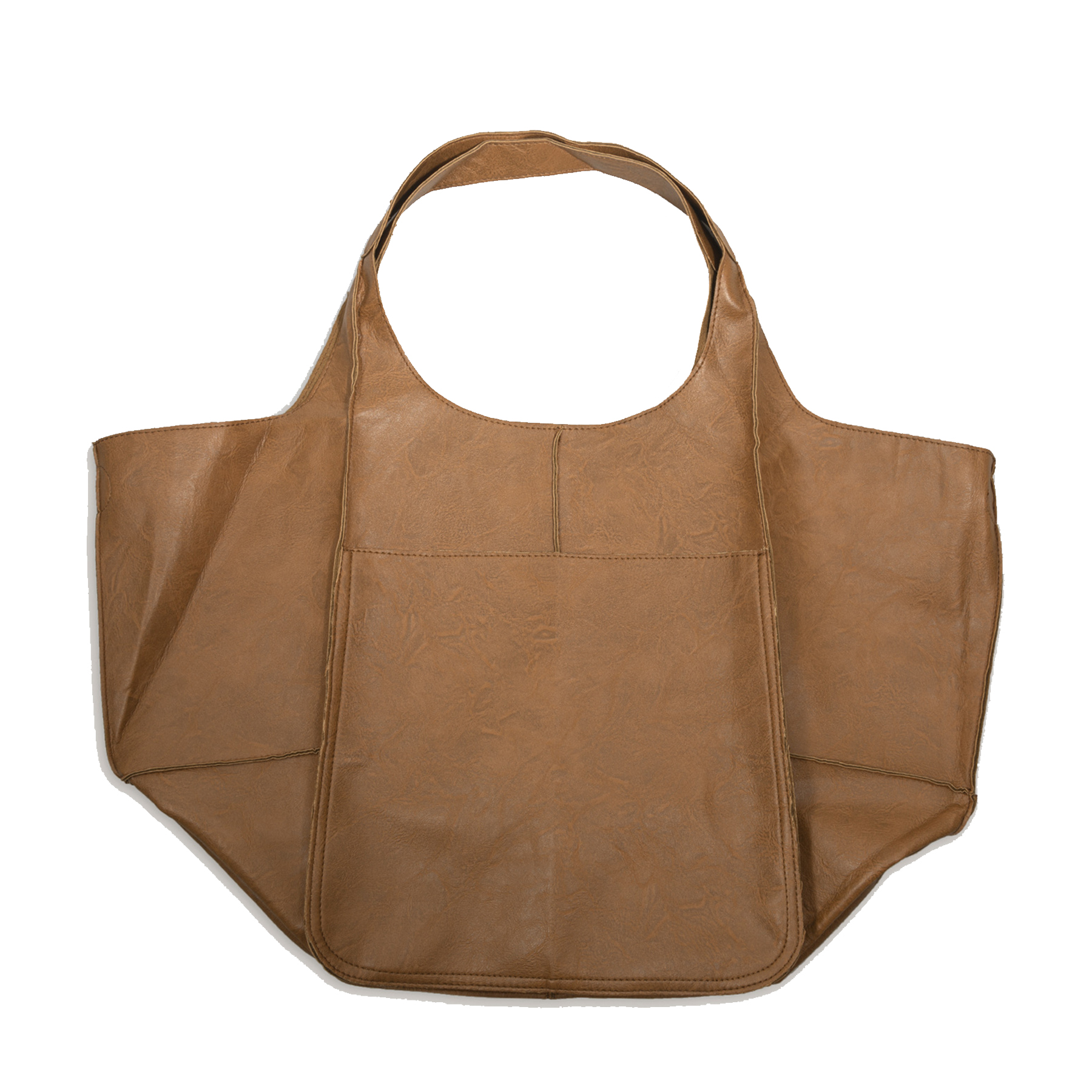 Large PU Leather Satchel Tote Shoulder Bags 4
