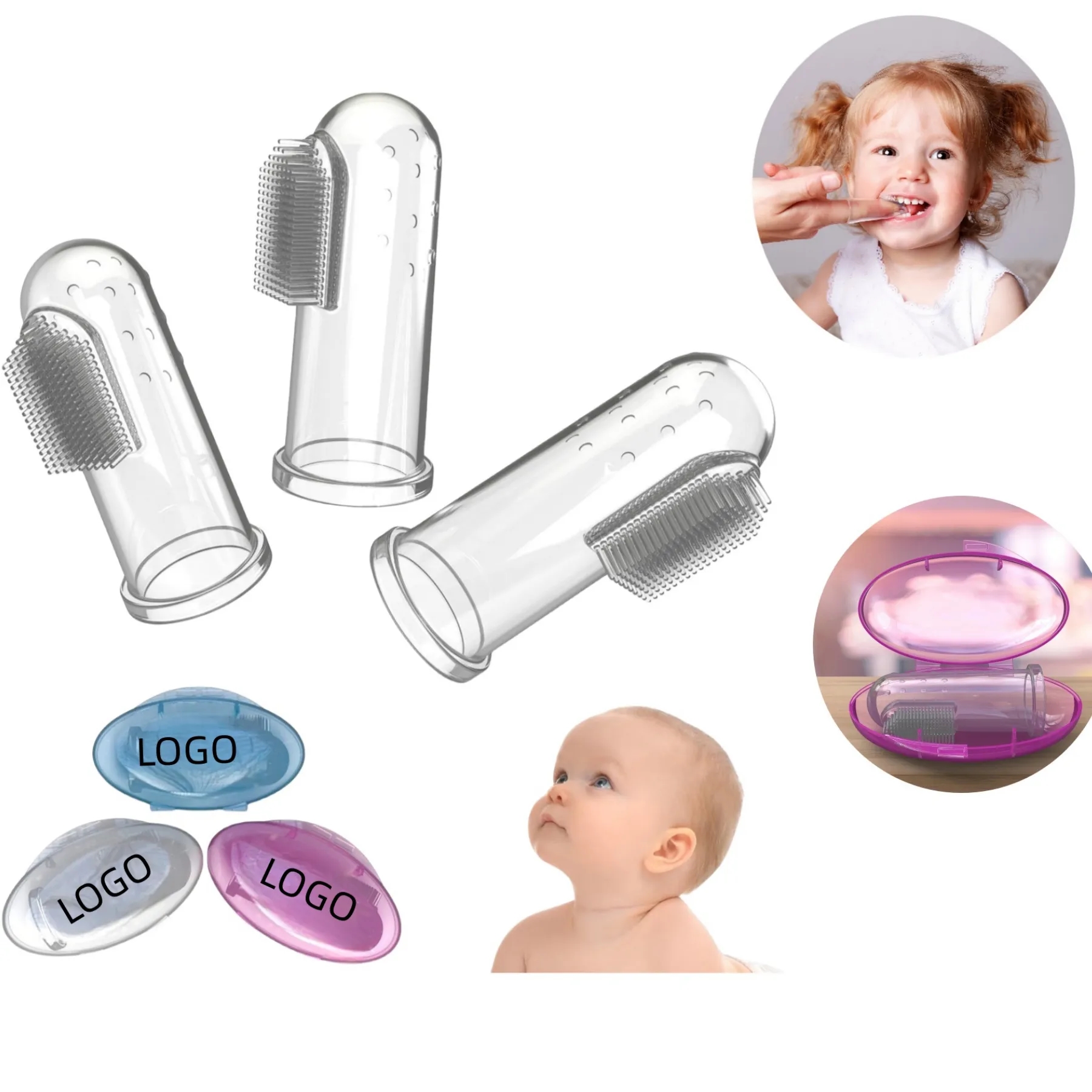 Baby Finger Toothbrushes With Box 3