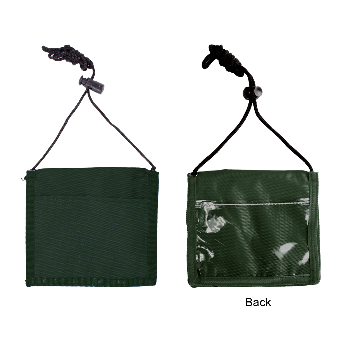 210D Nylon Bi-Fold Neck Wallet Badge Holders -Close out 8