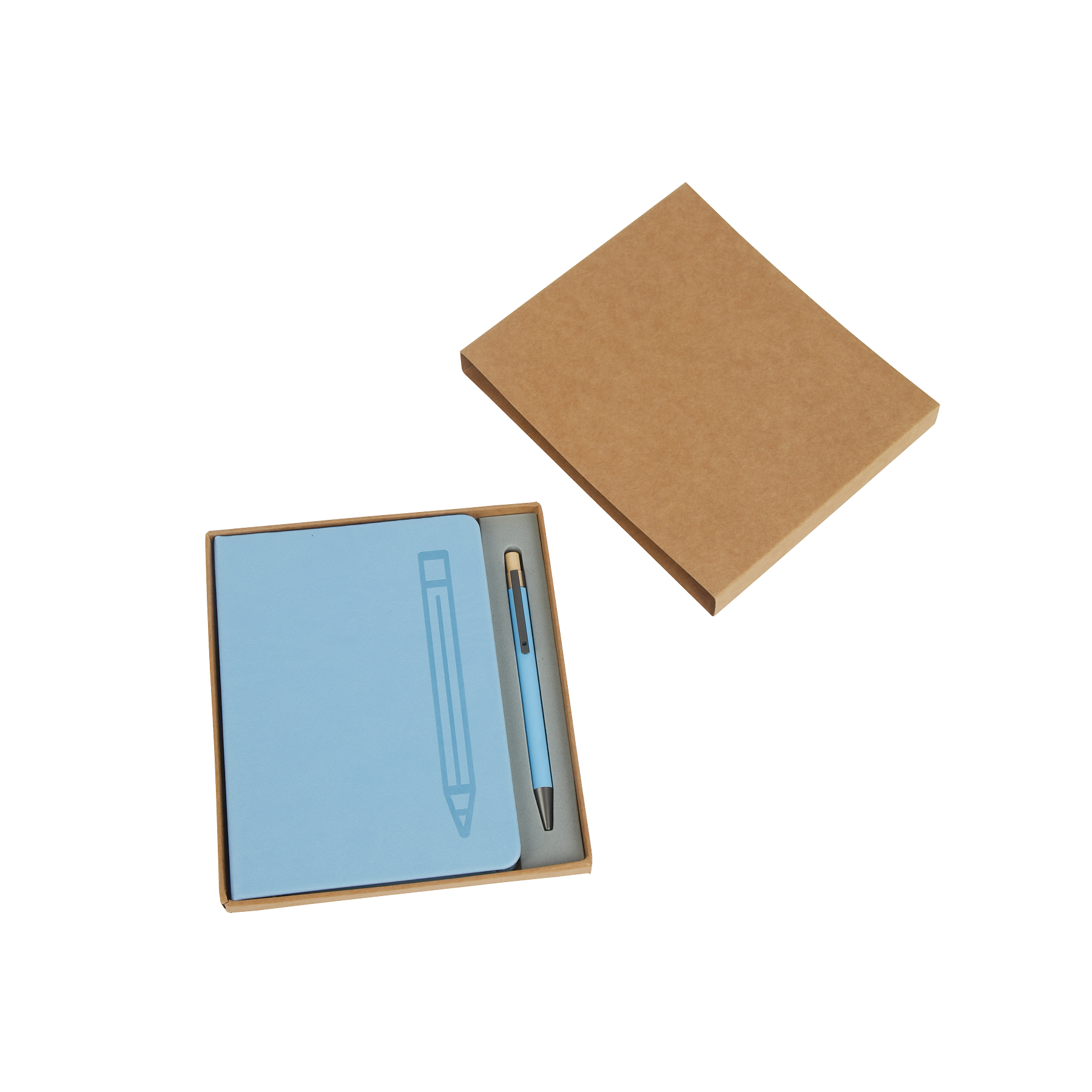Manhattan II Gift Set w/ Magnetic Journal & Recycled Pen 67