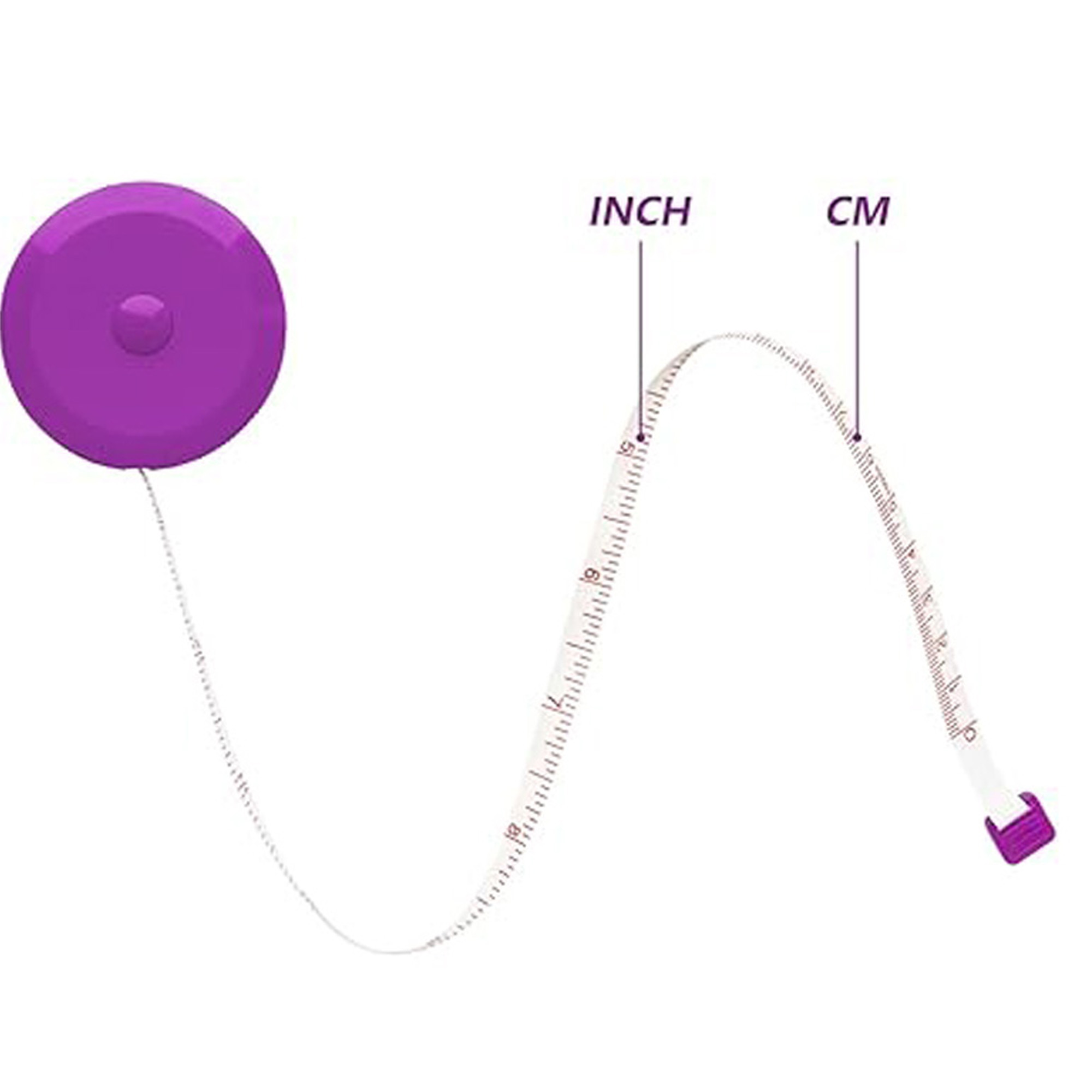 Small Button Double-Sided Measuring Tape 1