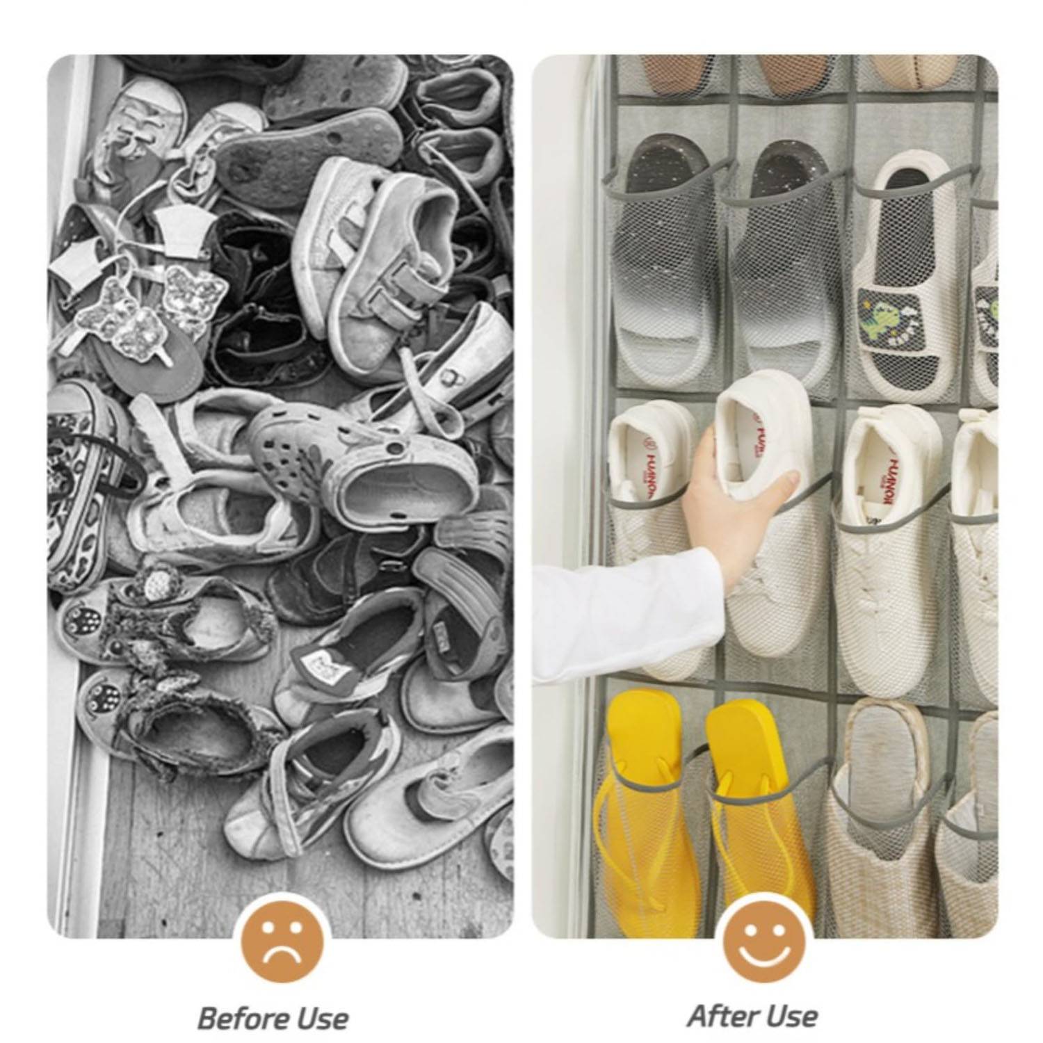 Over The Door Hanging Shoe Organizer 1