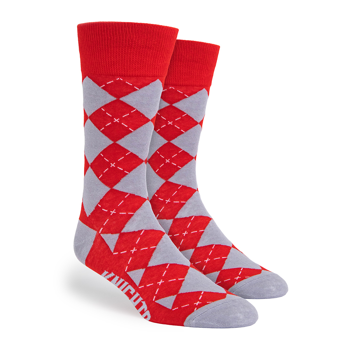 Logo Argyle Simpler Socks