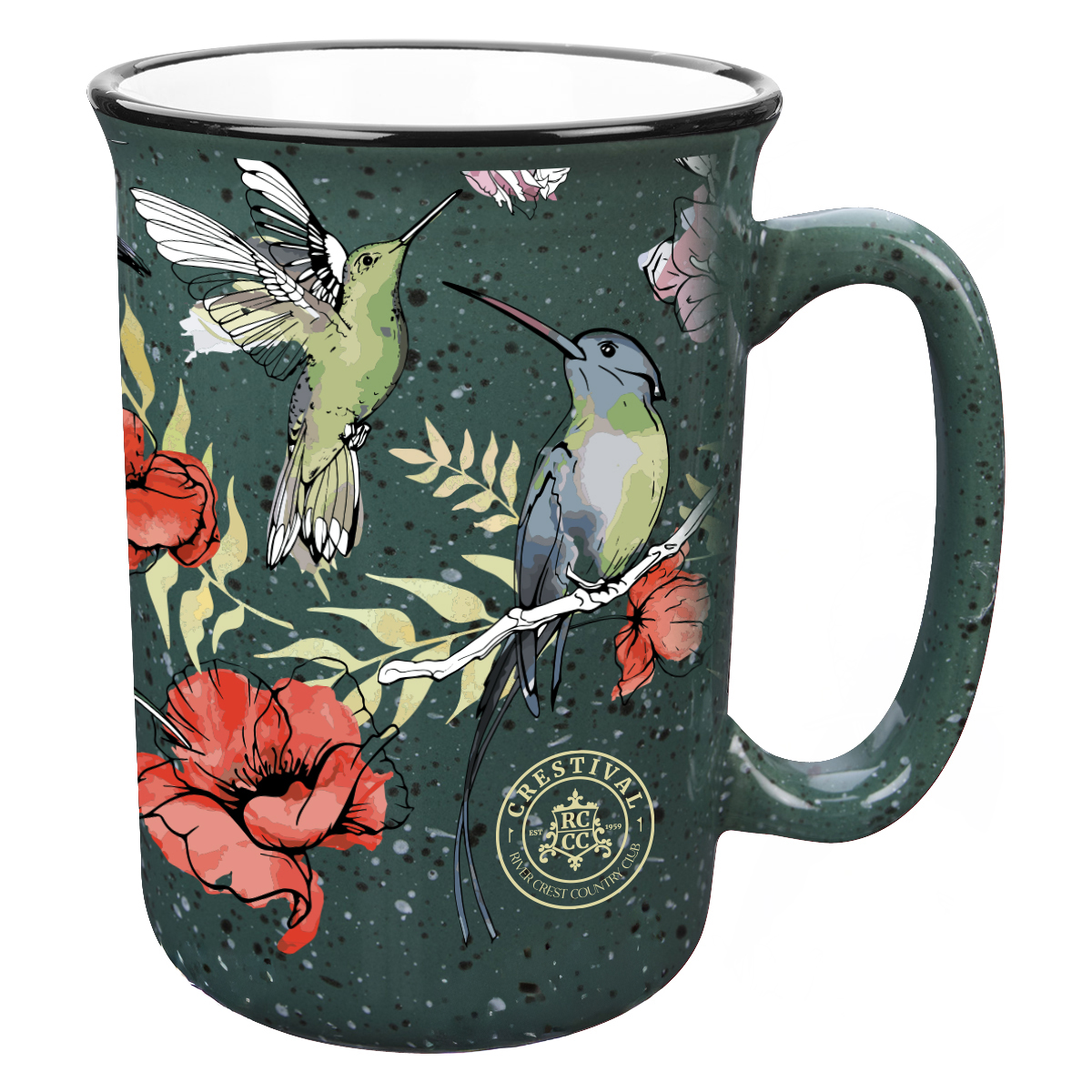 12 Oz. Full Color Tall Campfire Mug 13