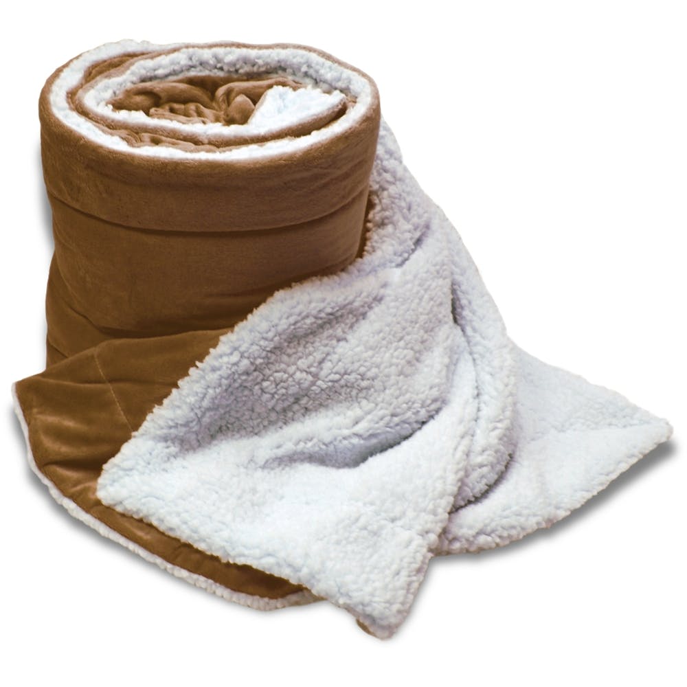 Sherpa Blankets - Camel 60" x 72" 2