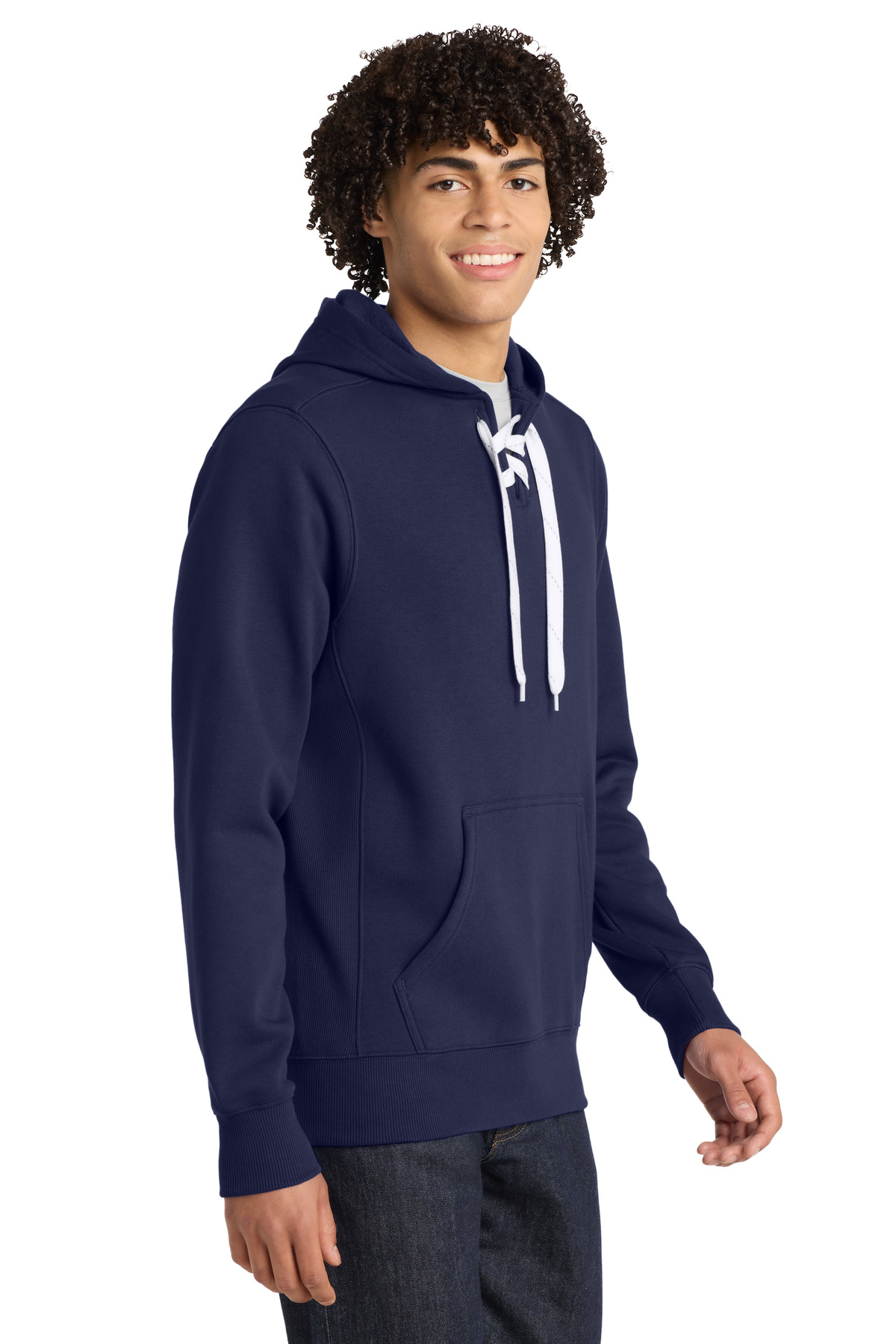 Sport-Tek Lace Up Pullover Hooded Sweatshirt. ST271 4