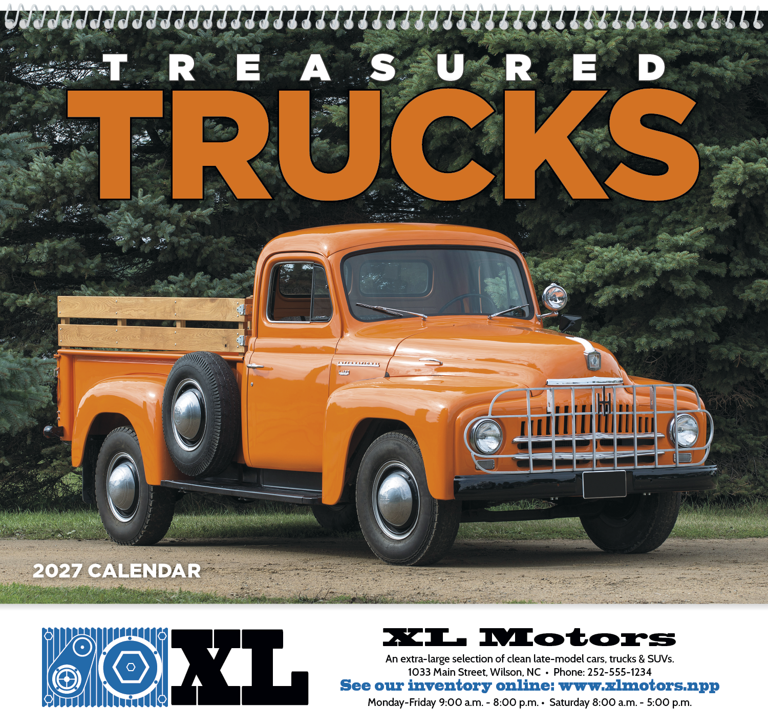 Good Value™ Treasured Trucks - Spiral Calendar 22