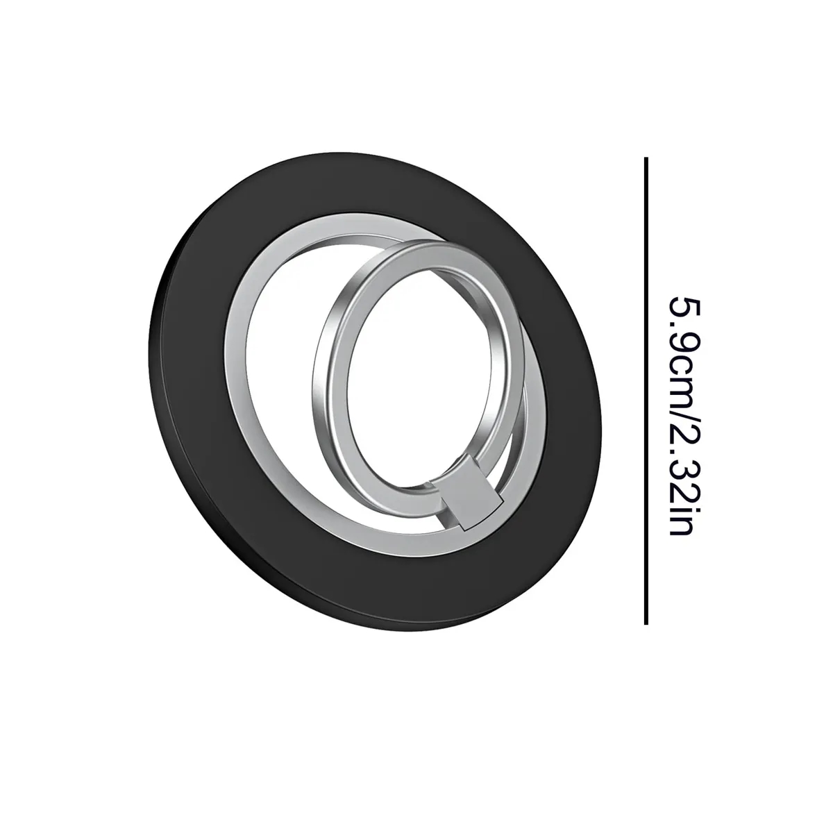 Magnetic Phone Ring Holder for SafeMag 1