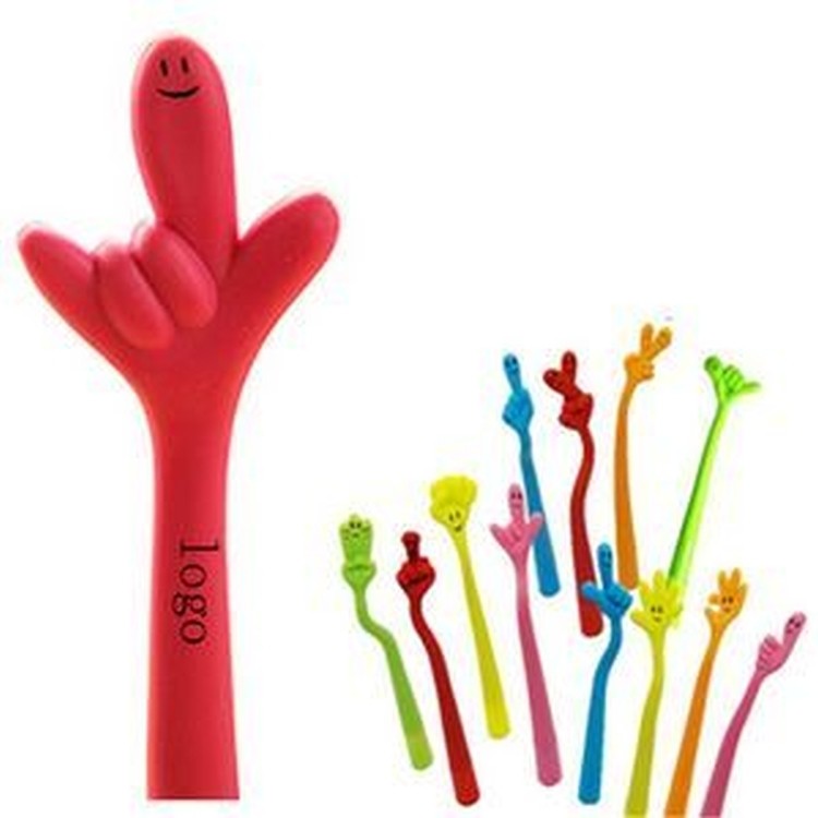 Bendable Finger Ballpoint Pen w/ Black Writing Ink 1