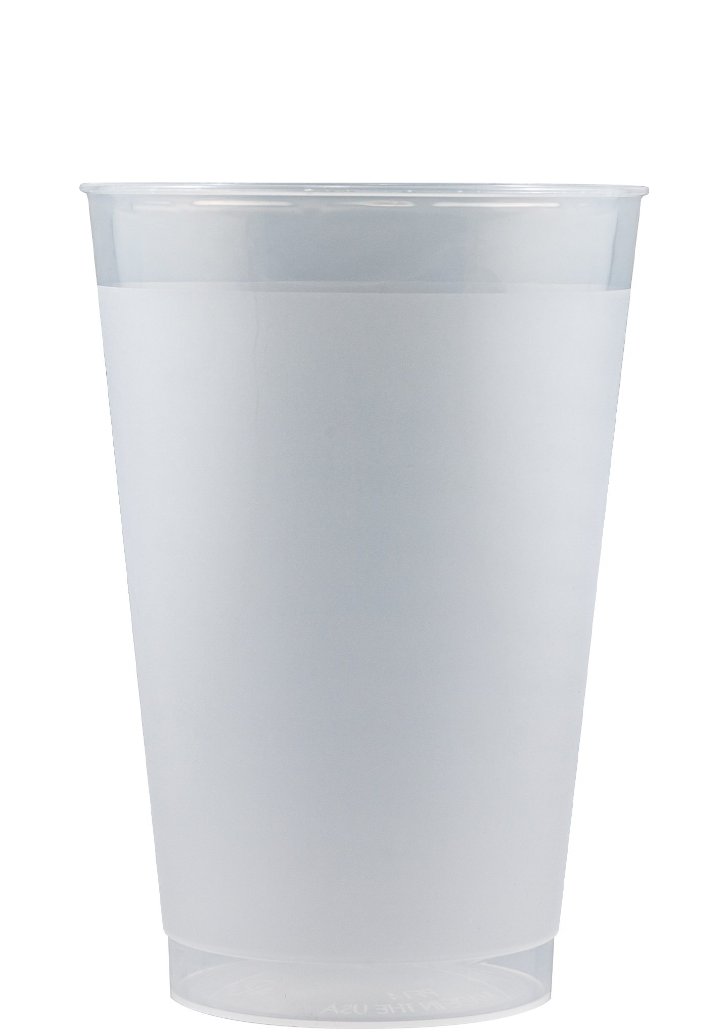 14 oz Frost-Flex Plastic Cup Frosted Tradition Print 2