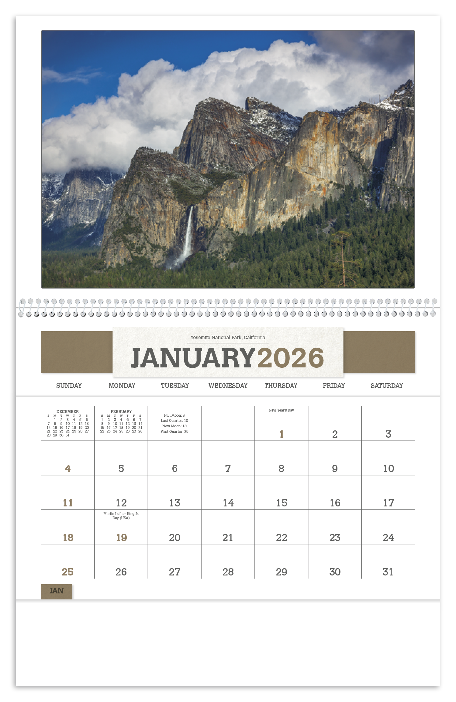 Triumph® Calendars American Splendor Pocket Calendar 1