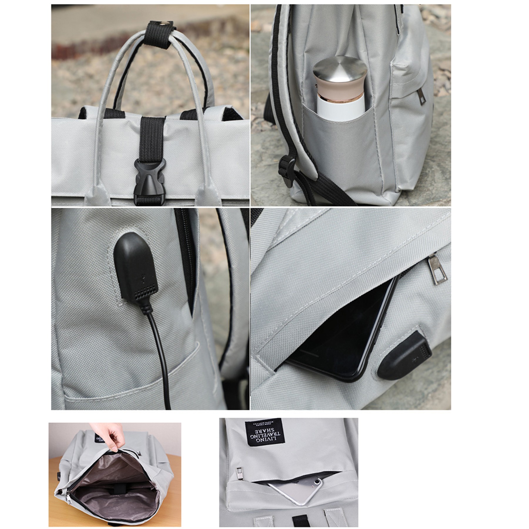 College Laptop Backpack 3