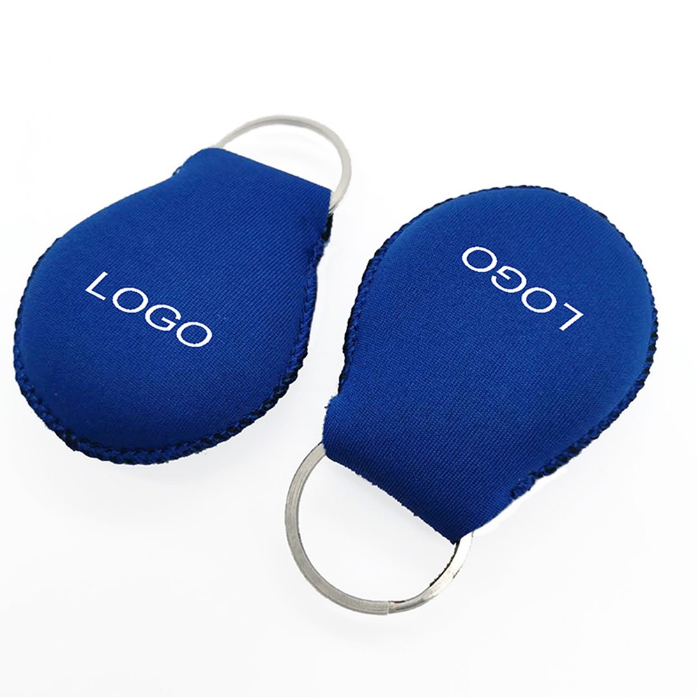 Round Neoprene Floating Key Tags 1