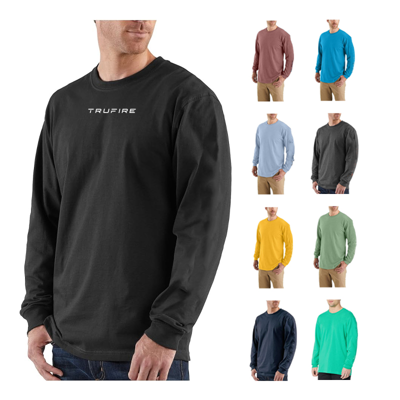 Men's Loose Long Sleeve T-Shirt 1