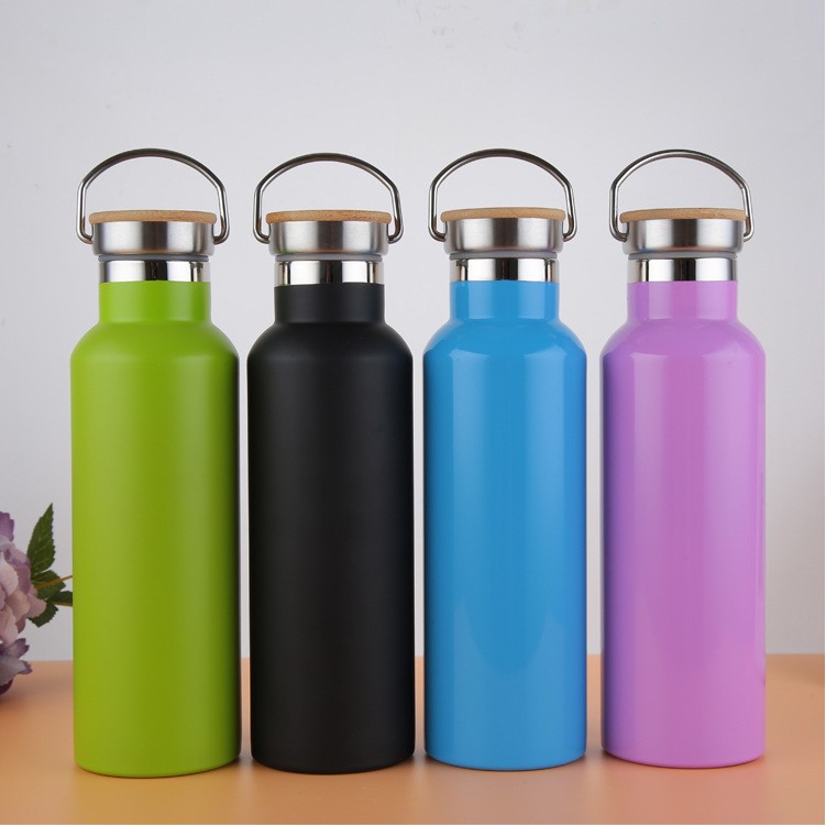 20 oz. Wide Mouth Stainless Steel Vacuum Bottle, custom water bottle with logo imprint 6