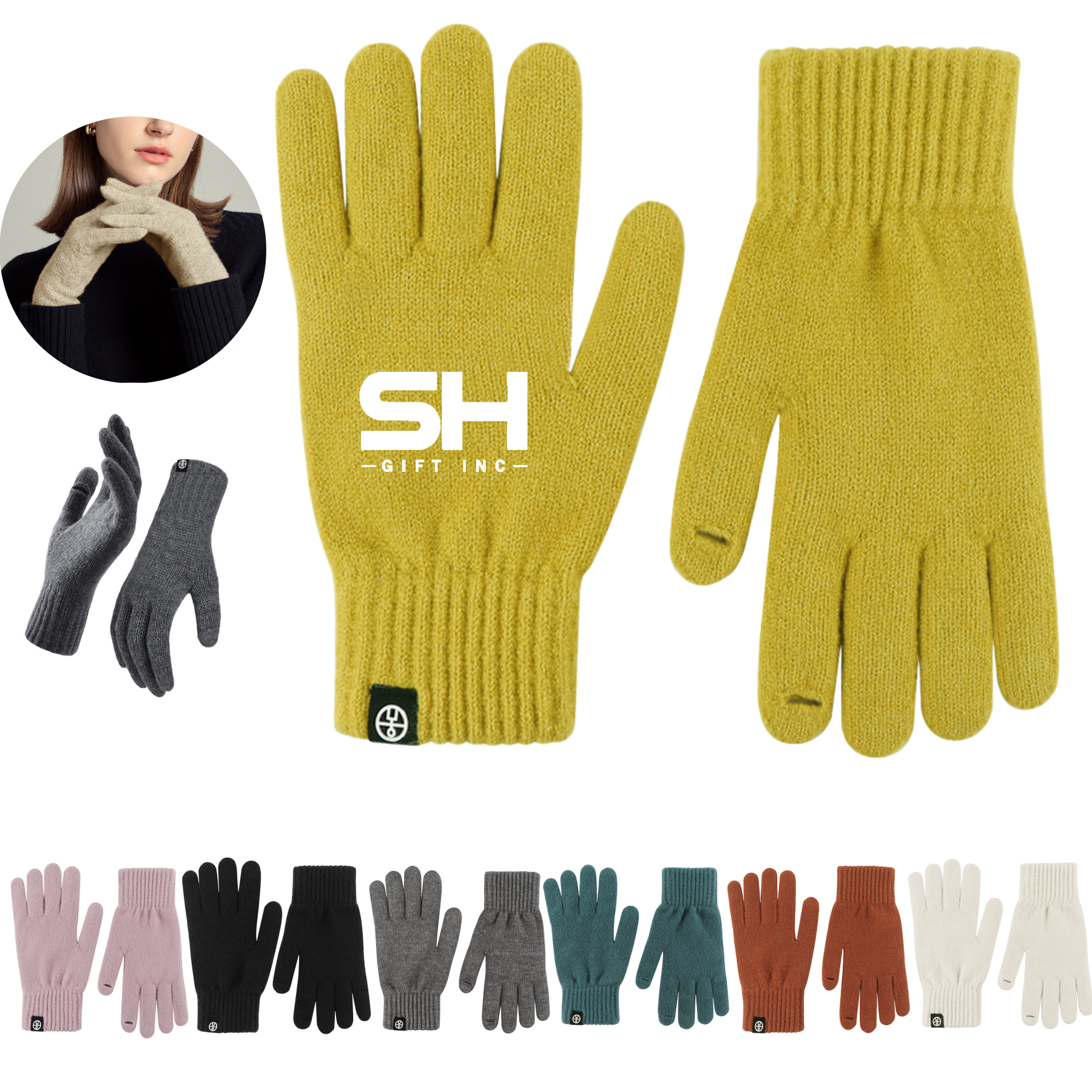 Knitted Touchscreen Gloves 2