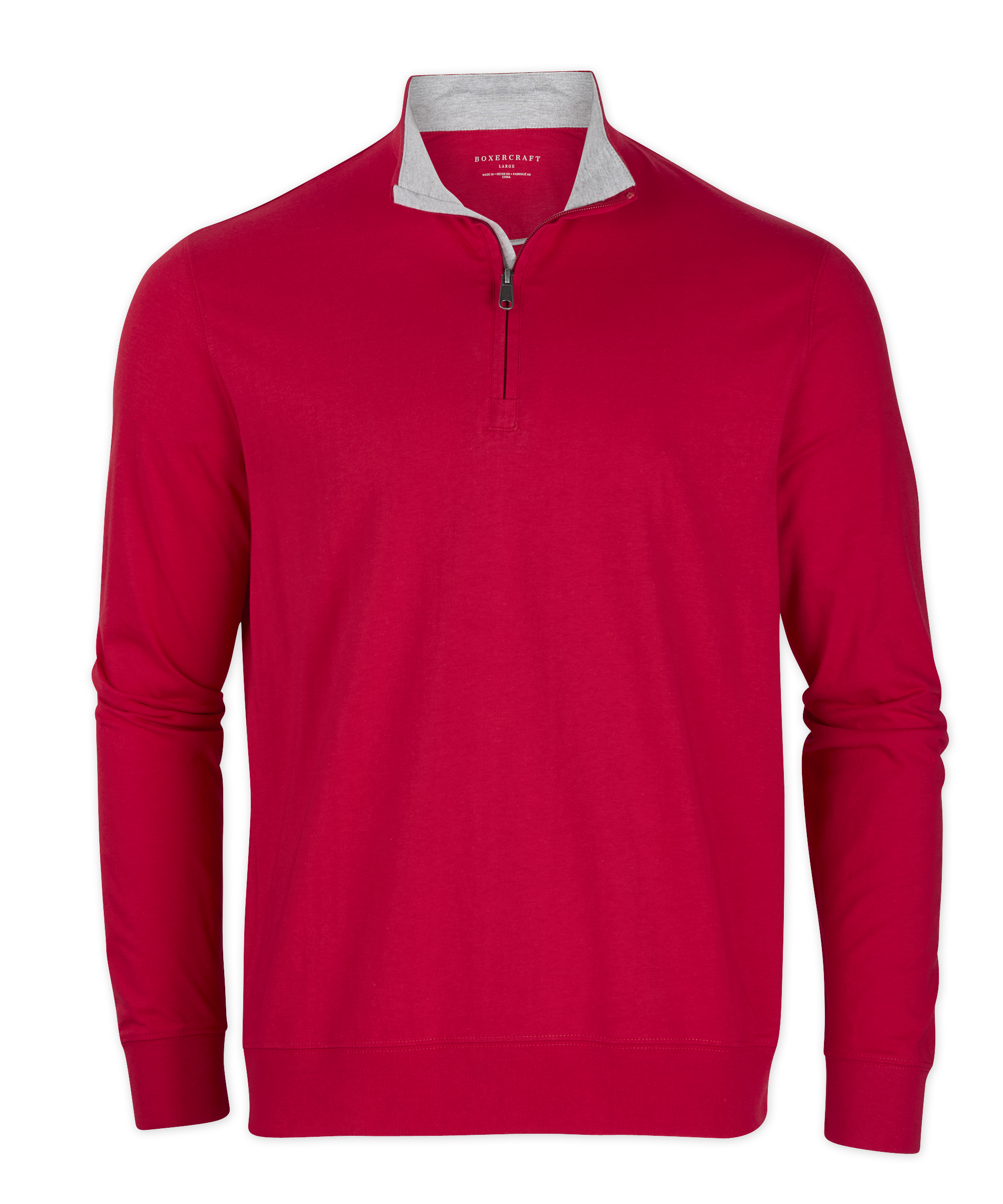 BOXERCRAFT MEN'S ALUMNI QTR ZIP 10