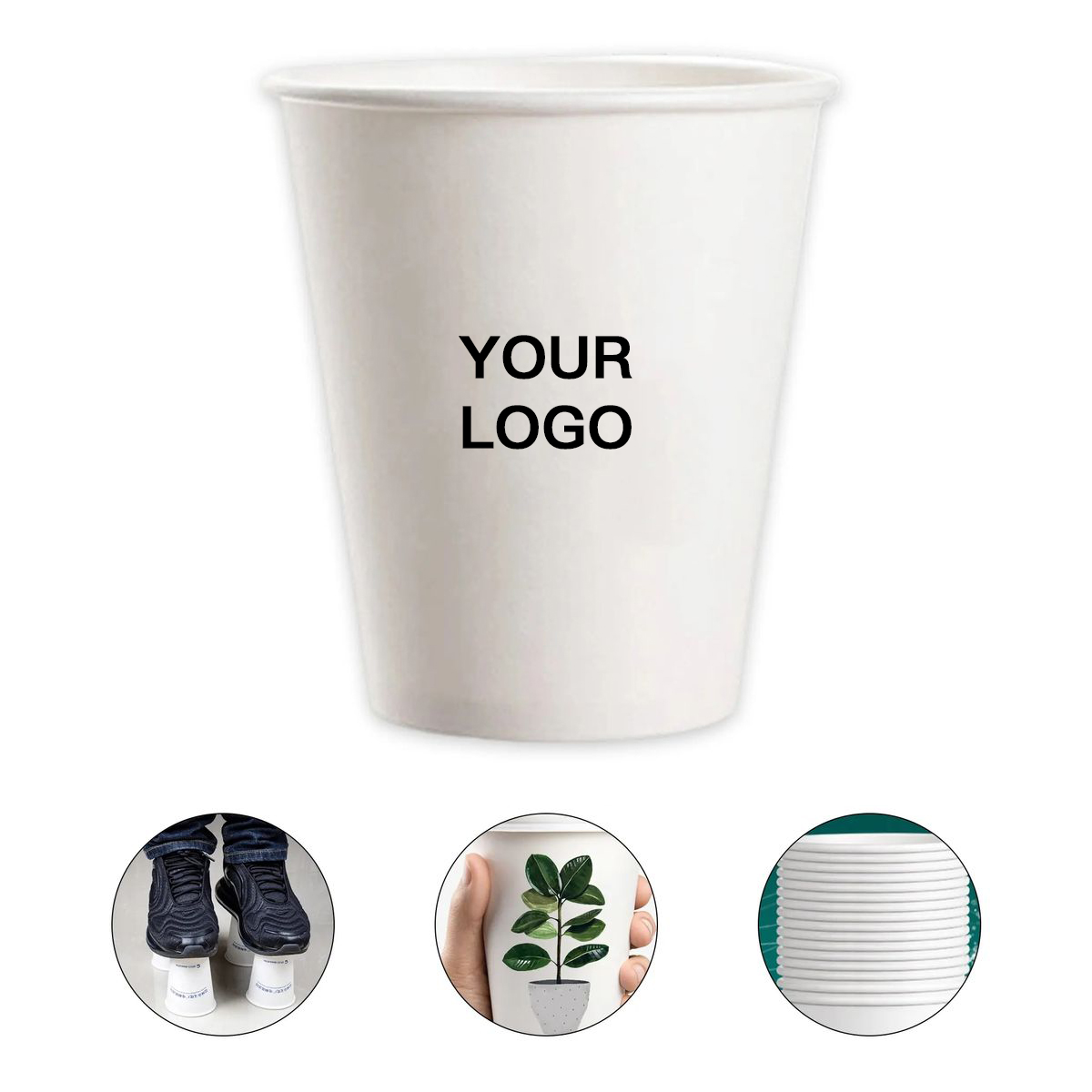 Paper Cup Disposable 9OZ Food Grade 2