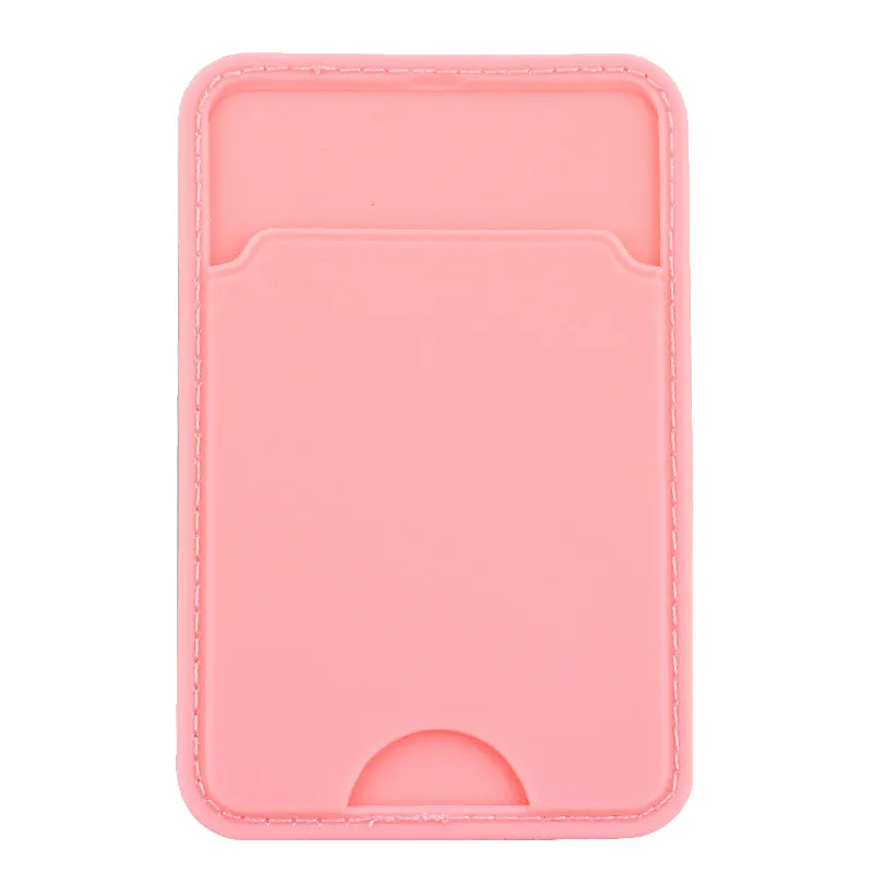 Slim Silicone Phone Wallet with Adhesive 2