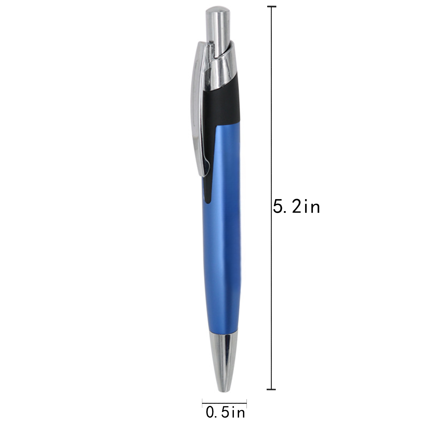 Aluminum Retractable Ballpoint Pen 8