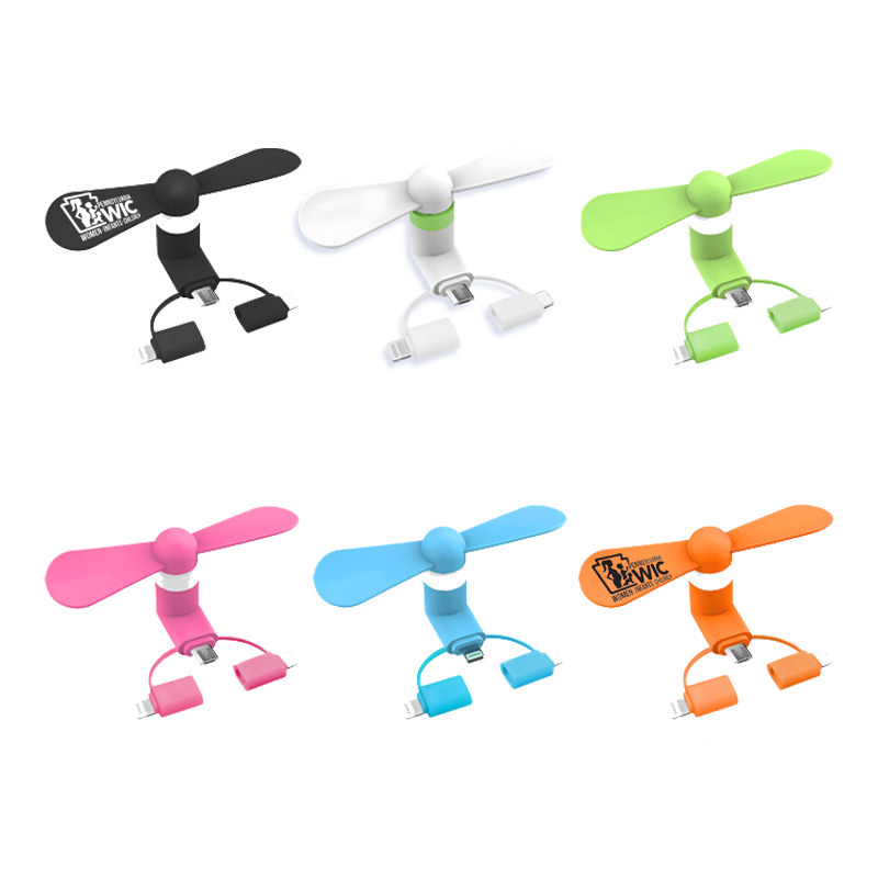 3-in-1 Mini Portable Fan 2