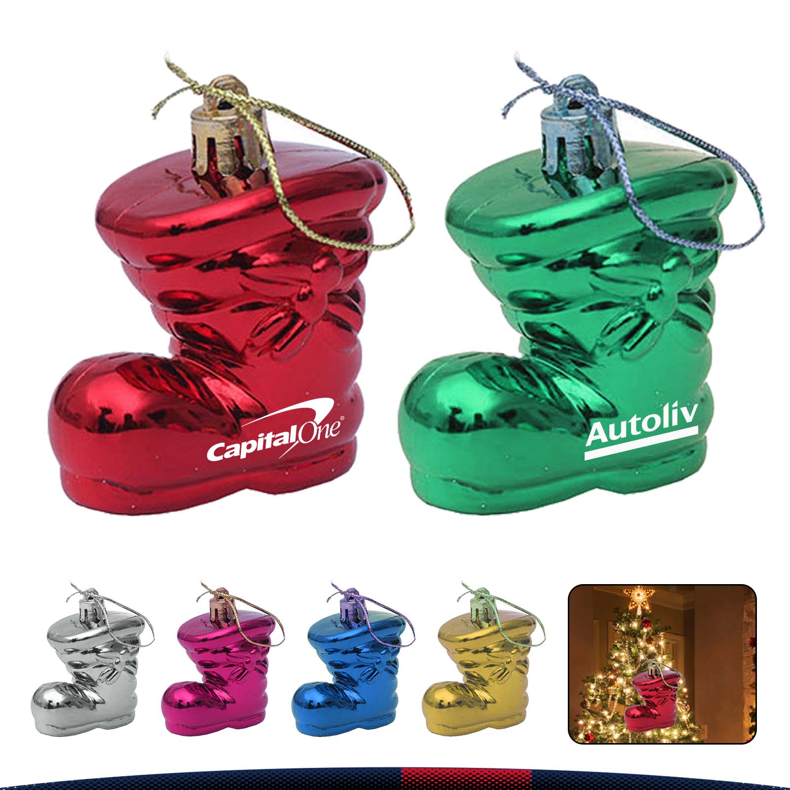 Christmas Boots Pendant 5