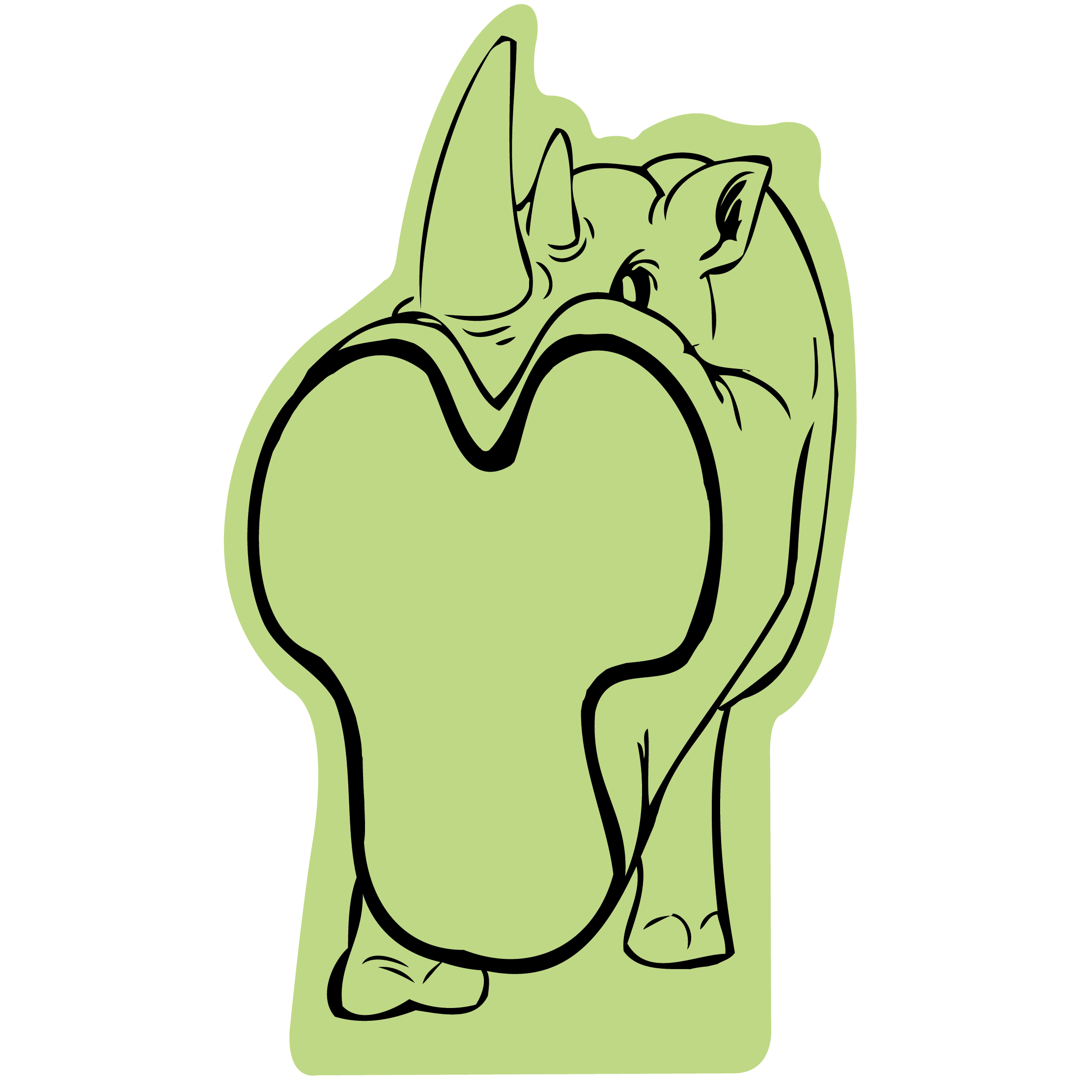Foam Rhino Hoof Mitt 28