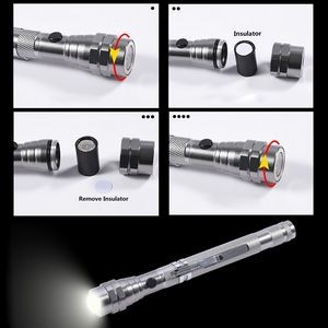 Portable LED Flashlight with Integrated Magnet And 4 Lighting Modes 22