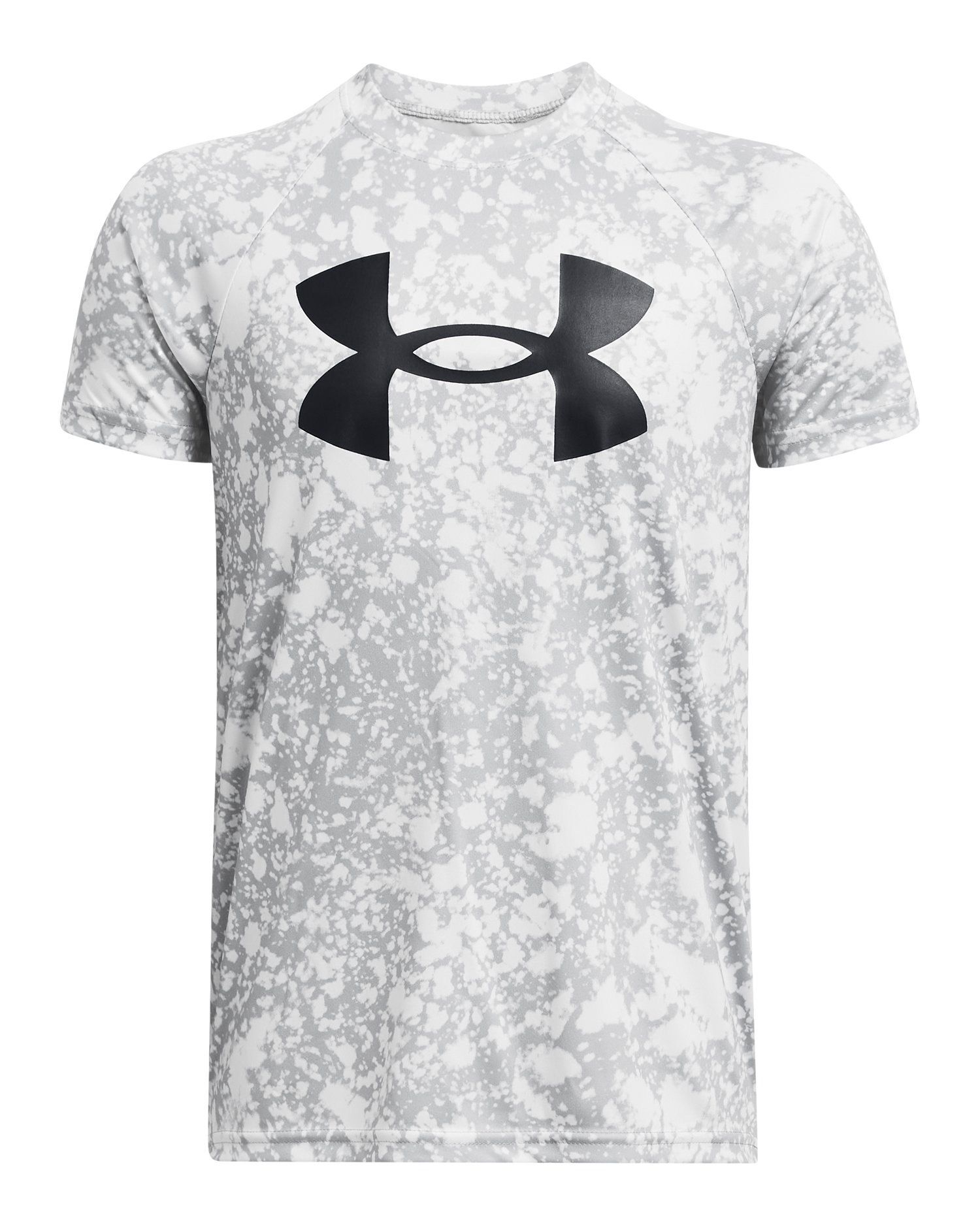 UA Tech Big Logo Printed Boys' Short Sleeve 30