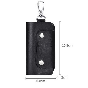 PU Key Wallet Bag With Zipper 3