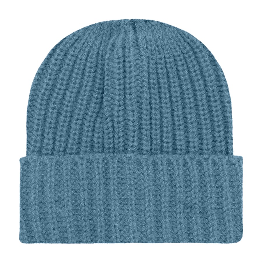 Chunky Ribbed Cuffed Beanie with Custom Logo - 100% Acrylic 4