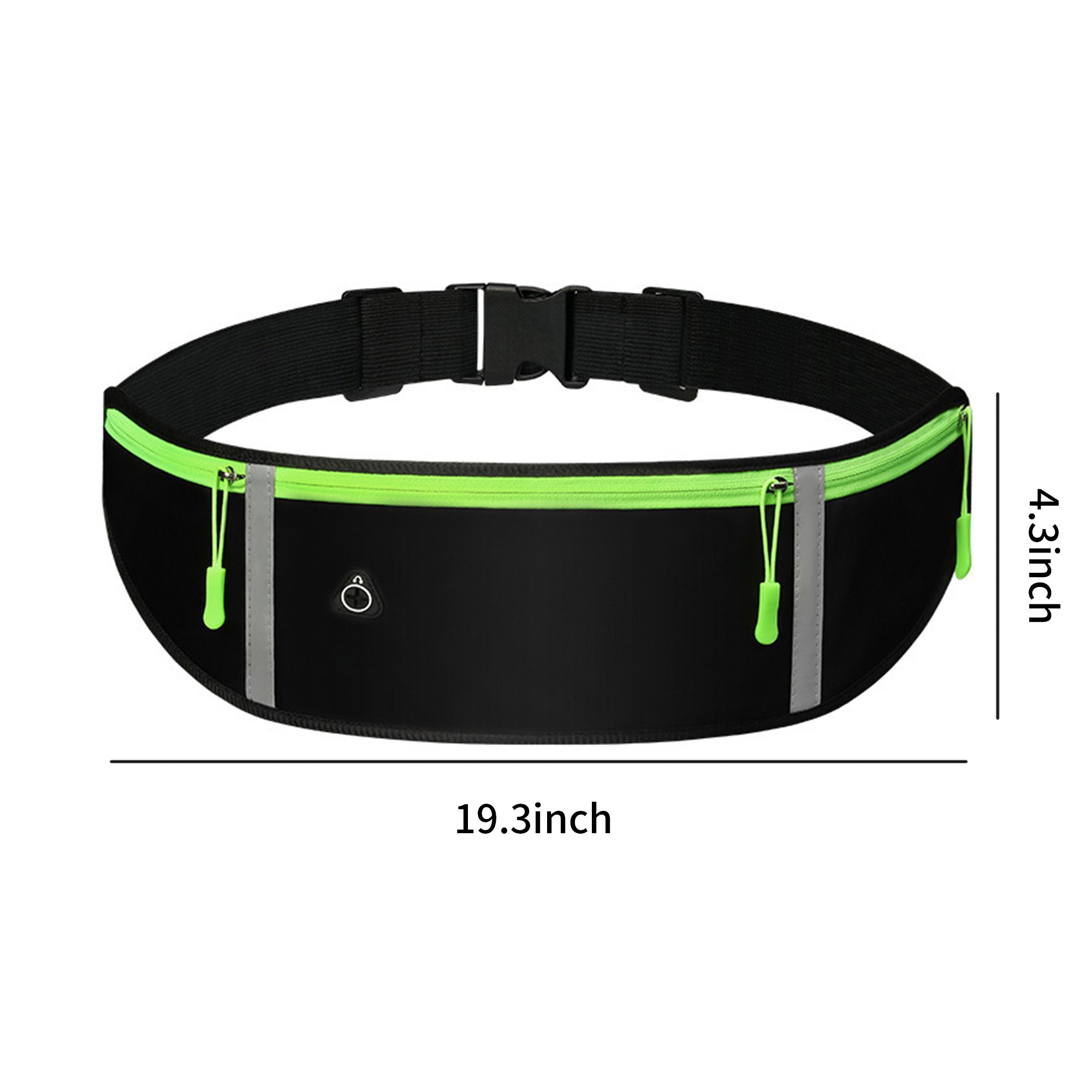 Adjustable Slim Running Waist Belt With Multiple Pockets 6