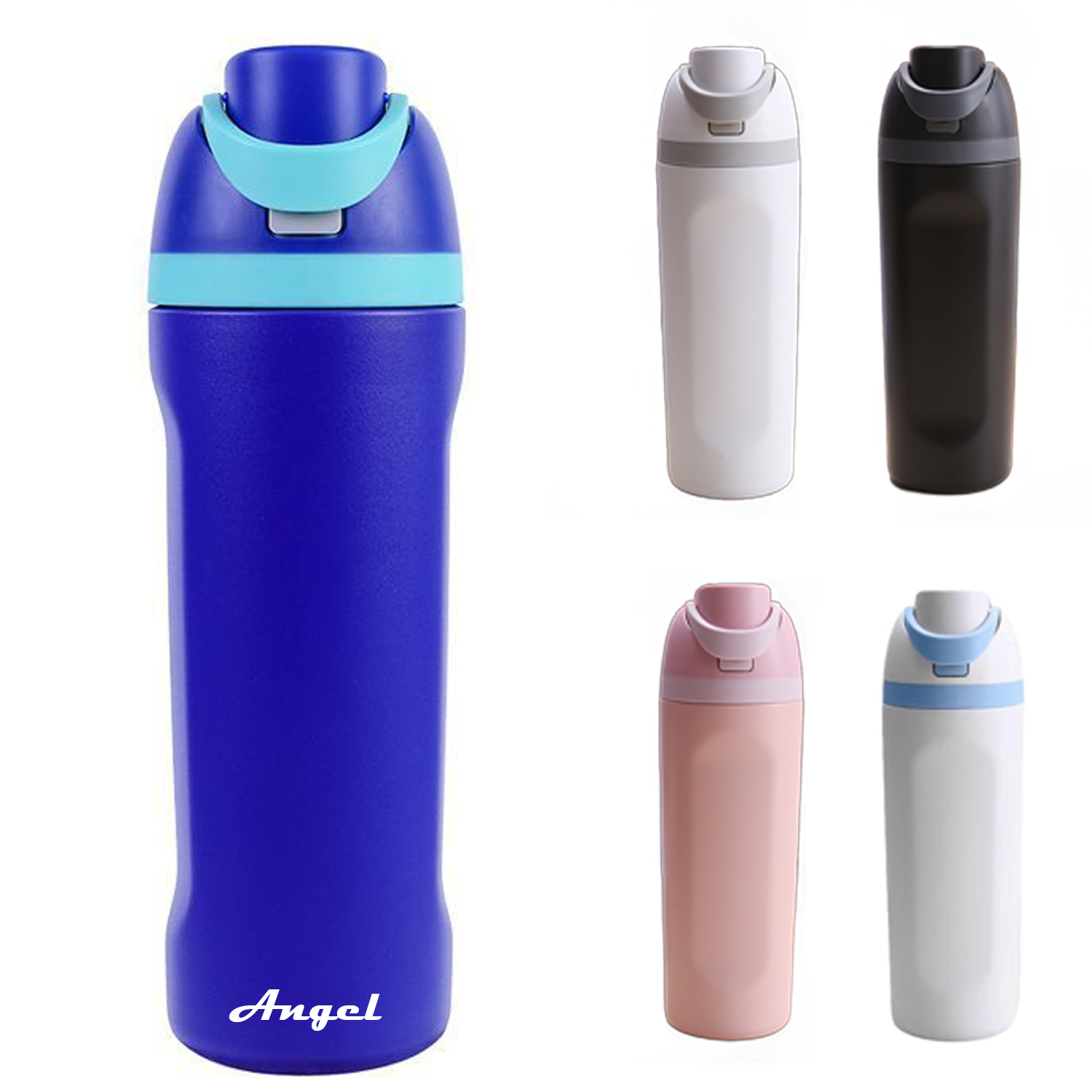 22Oz Insulated Stainless Steel Water Bottle, custom water bottle with logo imprint 4